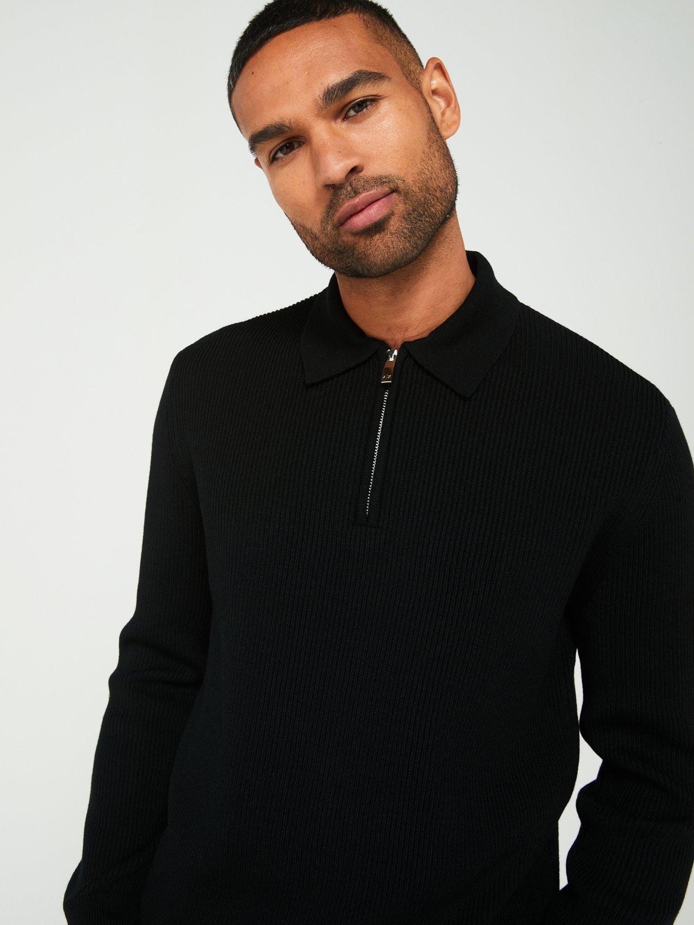 armani-exchange-armani-exchange-black-edition-14-zip-knitted-jumper-blackdetail