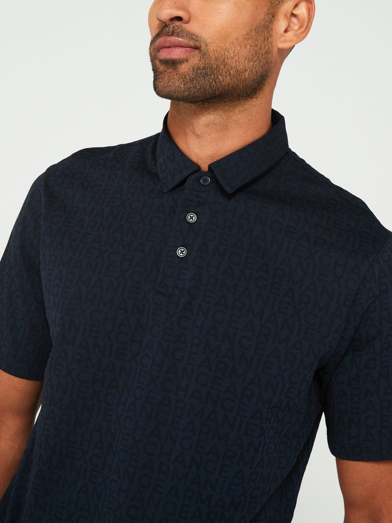 armani-exchange-armani-exchange-regular-all-over-logo-polo-shirt-navyoutfit