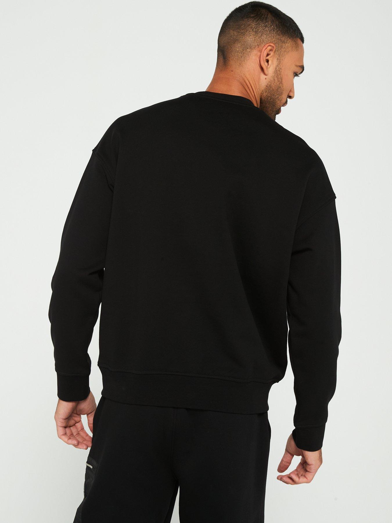 armani-exchange-armani-exchange-black-edition-nylon-patch-pocket-crew-sweat-blackstillFront