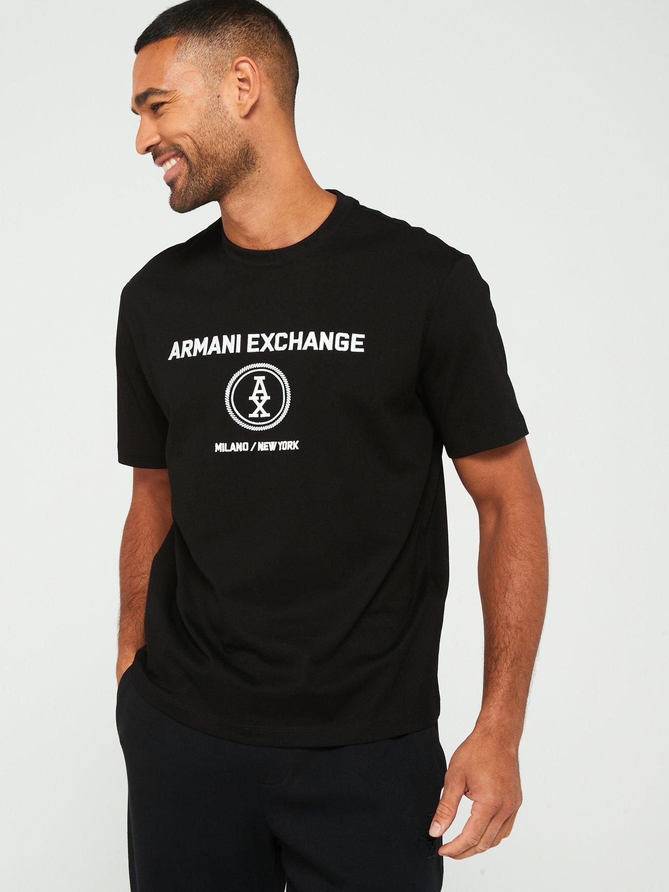 armani-exchange-armani-exchange-relaxed-fit-centre-monogram-logo-t-shirt-black