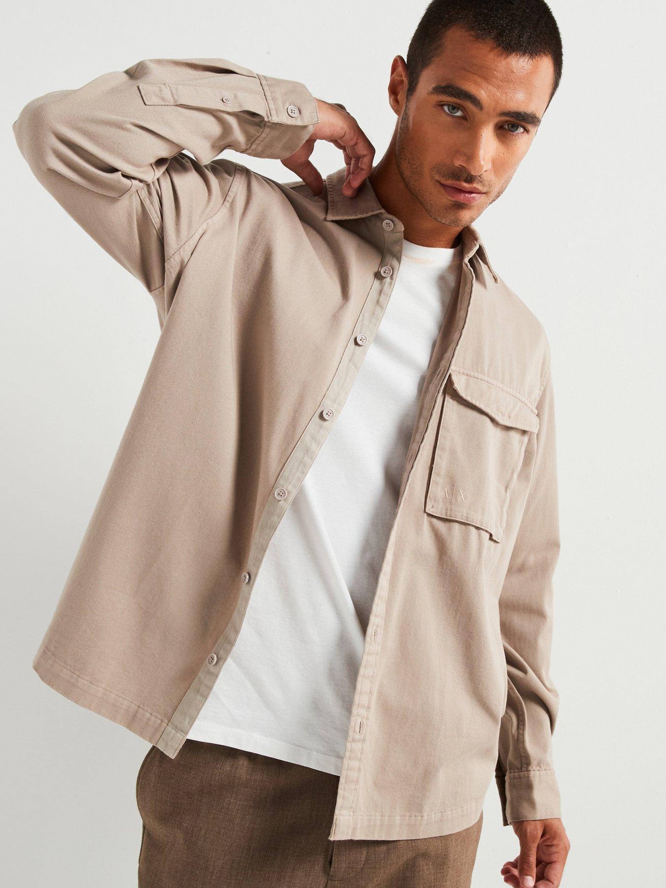 armani-exchange-armani-exchange-cotton-twill-overshirt-light-brown