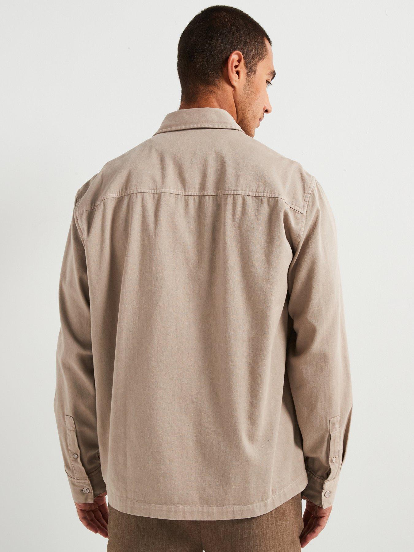 armani-exchange-armani-exchange-cotton-twill-overshirt-light-brownstillFront