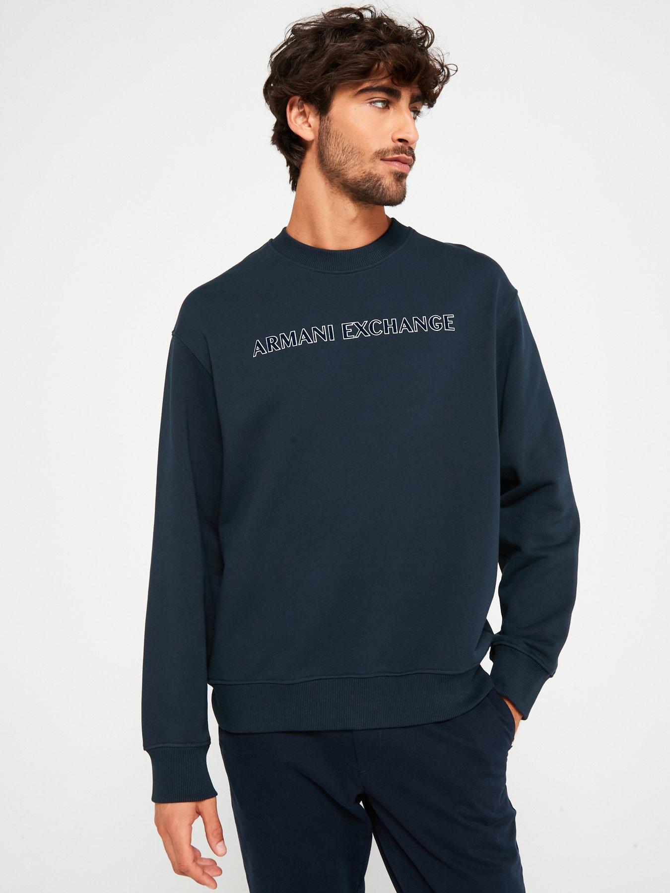 armani-exchange-armani-exchange-linear-flock-logo-crew-sweat-navy