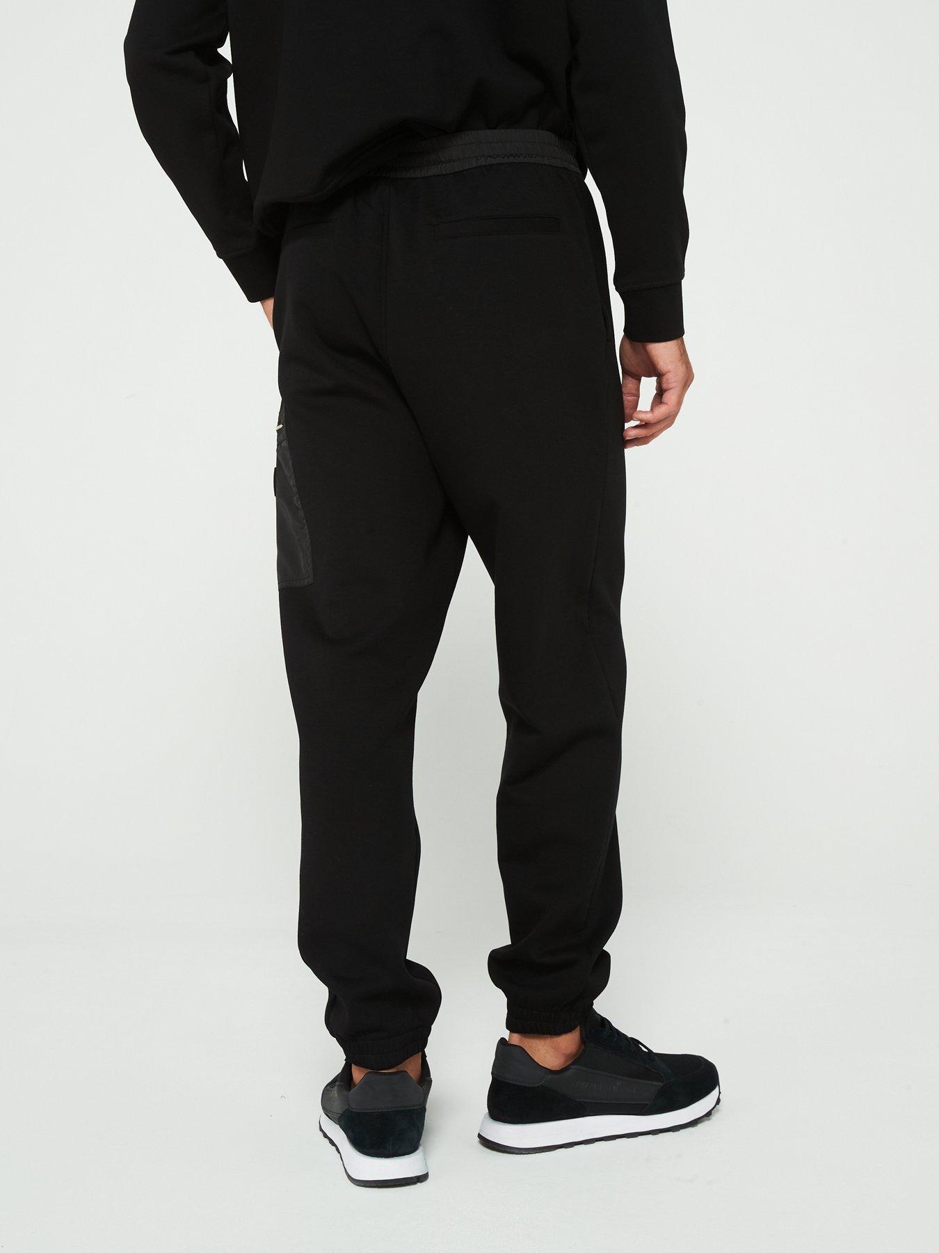 armani-exchange-armani-exchange-black-edition-nylon-pocket-joggers-blackstillFront