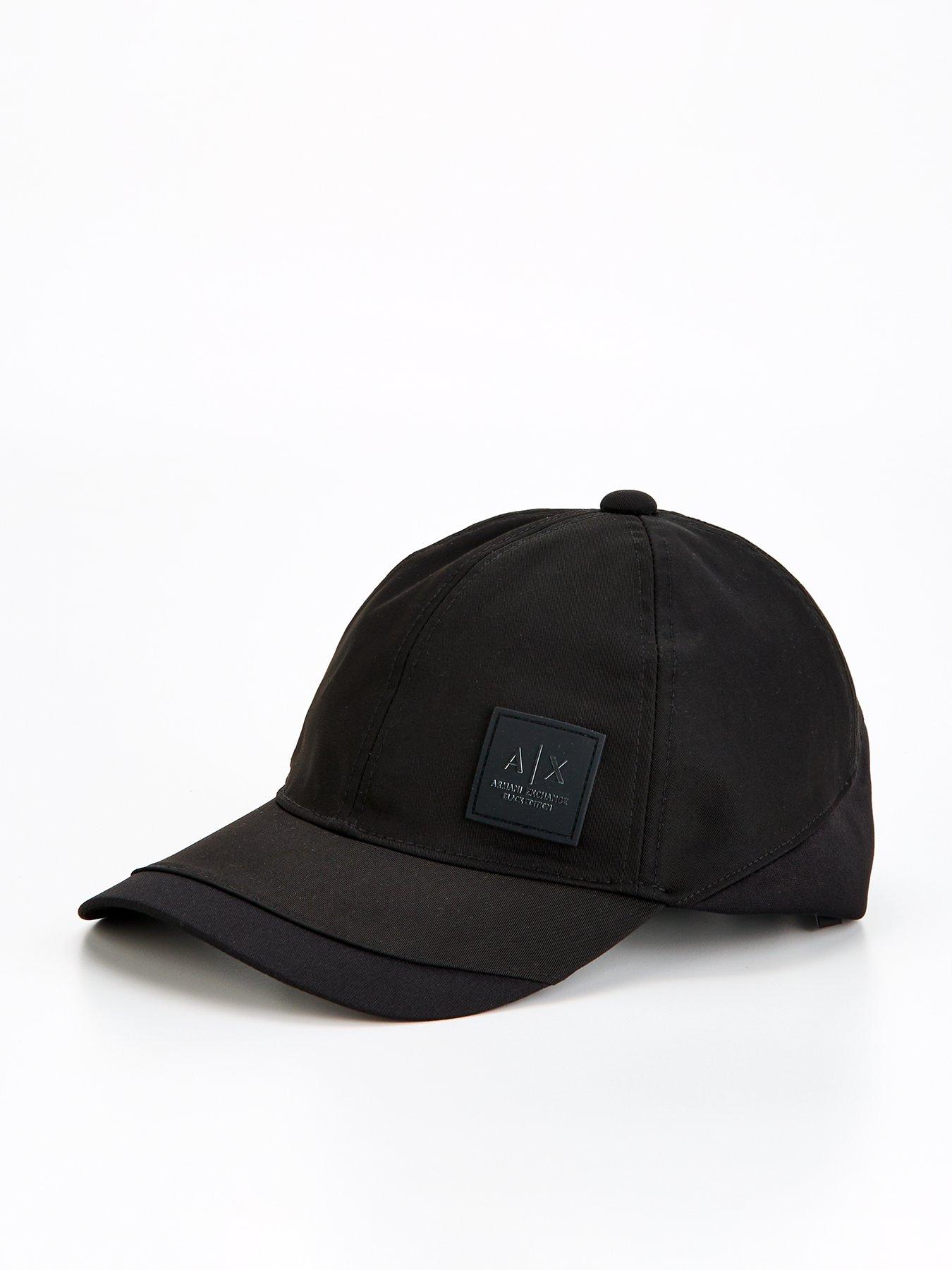 armani-exchange-armani-exchange-black-edition-logo-baseball-cap-black