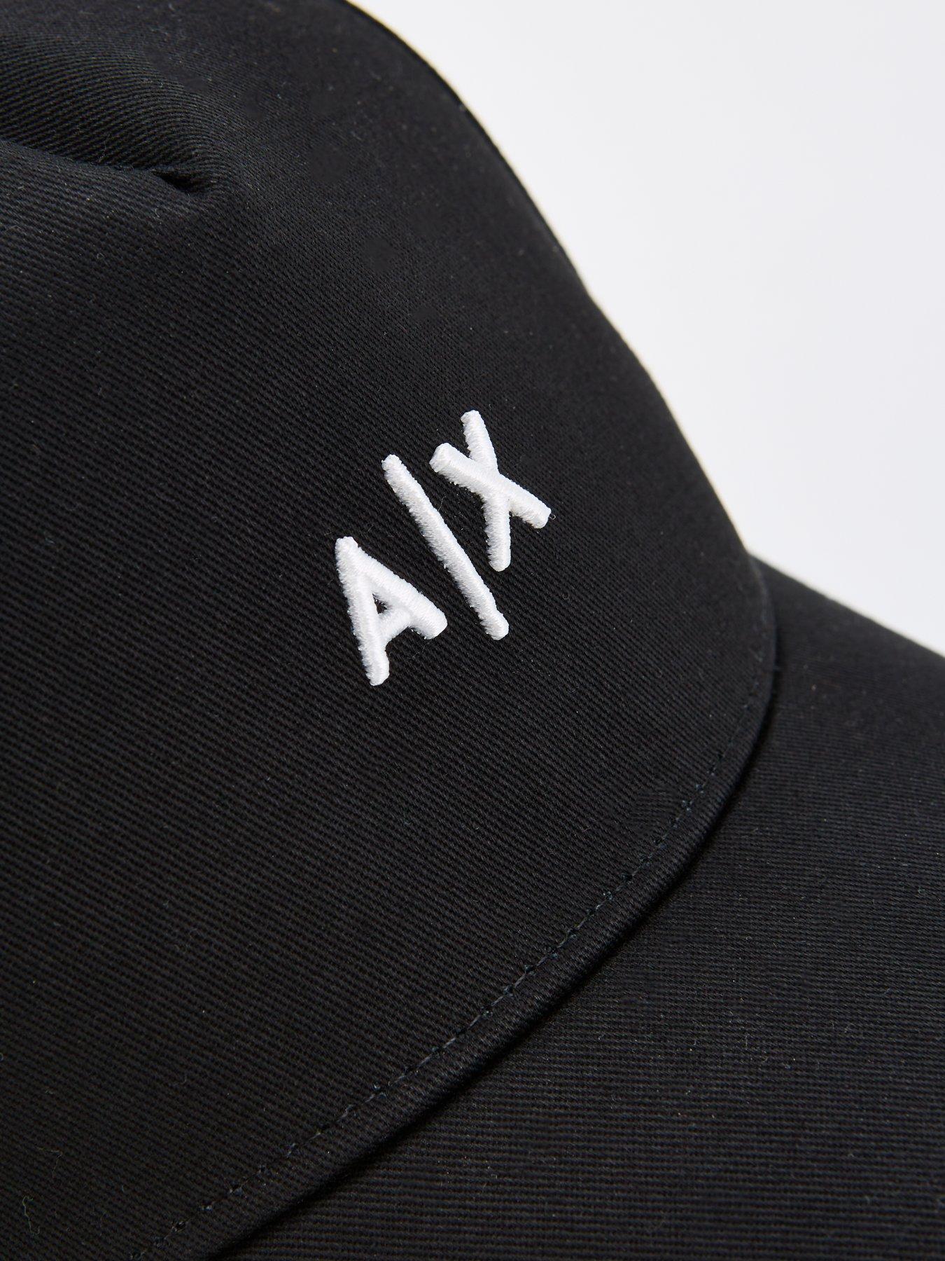 armani-exchange-armani-exchange-small-logo-baseball-cap-blackwhiteback