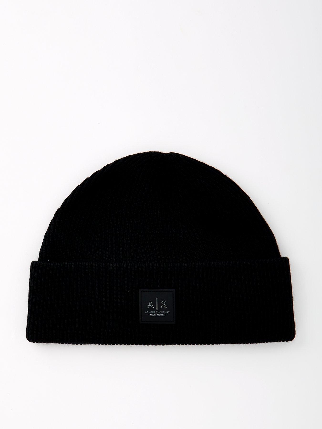 armani-exchange-armani-exchange-black-edition-logo-beanie-black