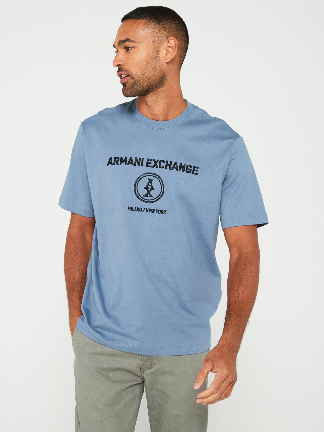 armani-exchange-armani-exchange-relaxed-fit-centre-monogram-logo-t-shirt-blue