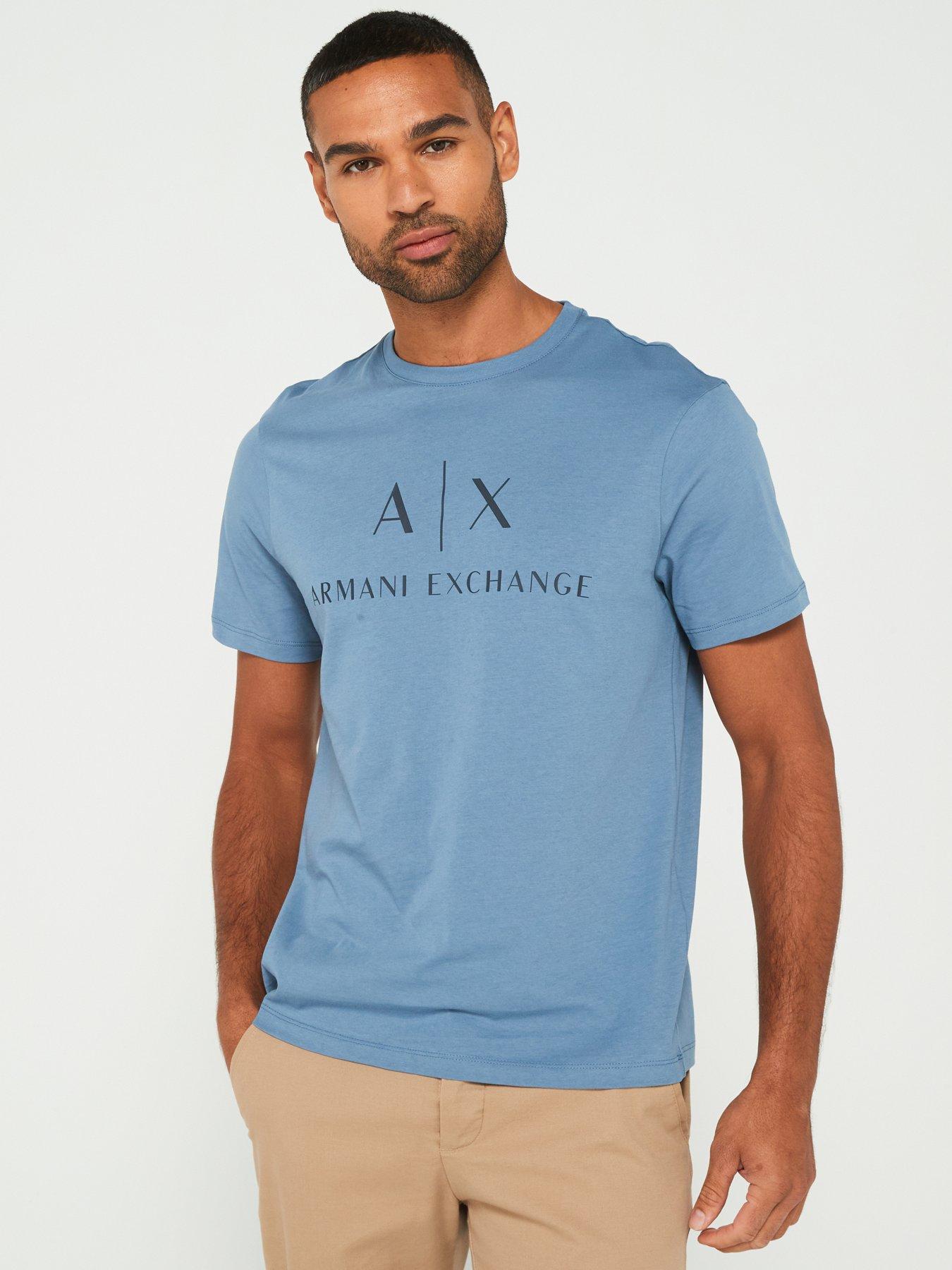 armani-exchange-armani-exchange-armani-exchange-logo-print-t-shirt-blue