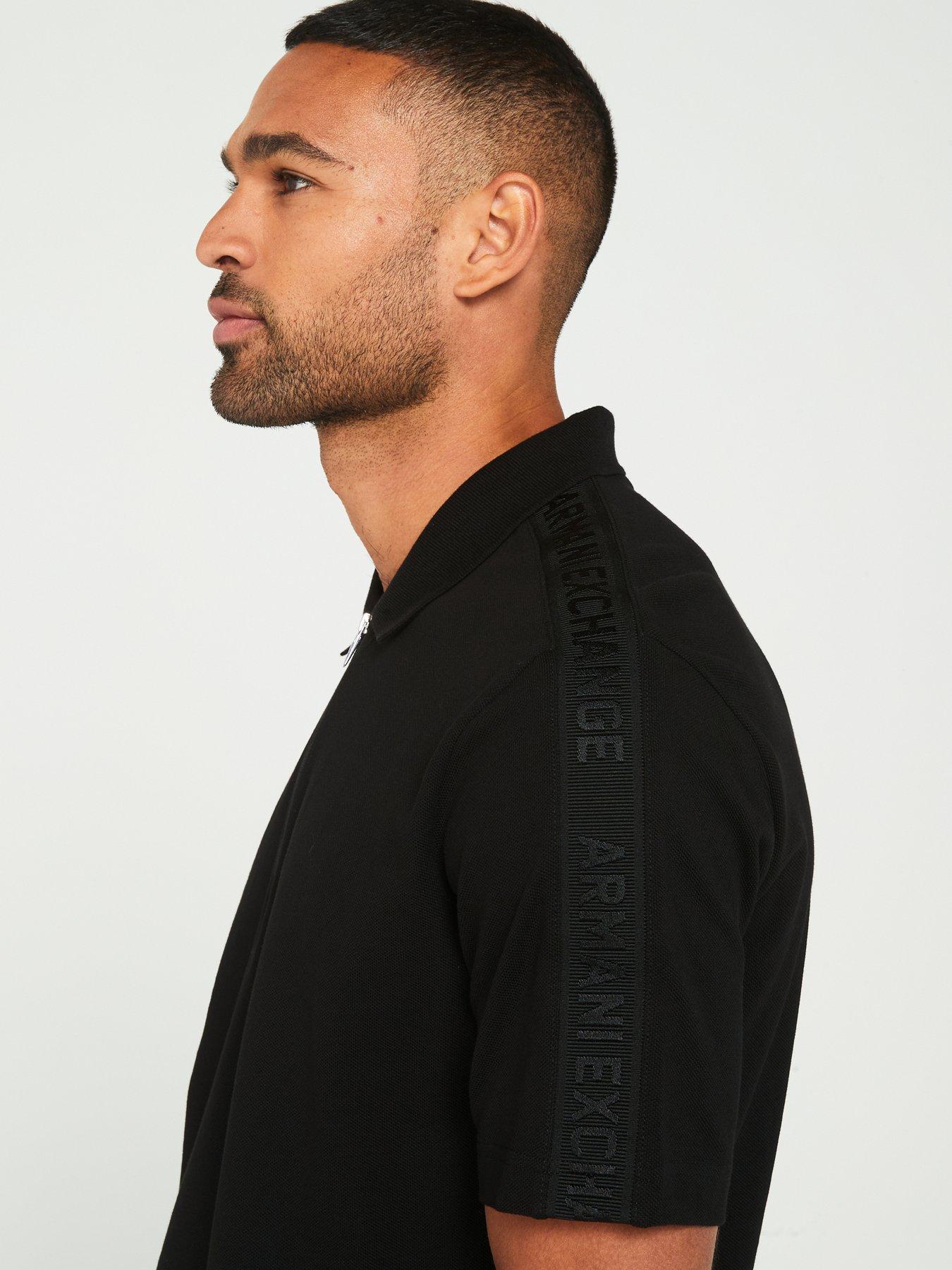 armani-exchange-armani-exchange-regular-fit-shoulder-tape-zip-polo-shirt-blackoutfit