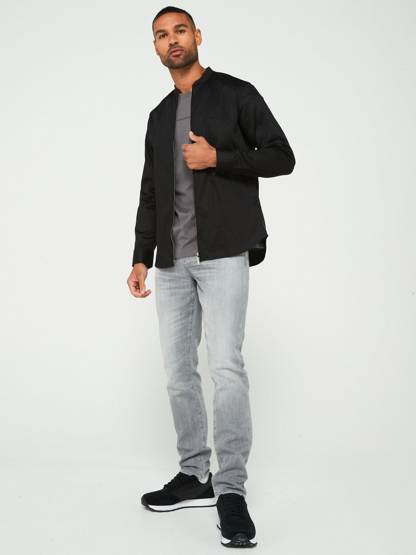 armani-exchange-armani-exchange-left-chest-logo-baseball-collar-zip-overshirt-blackback