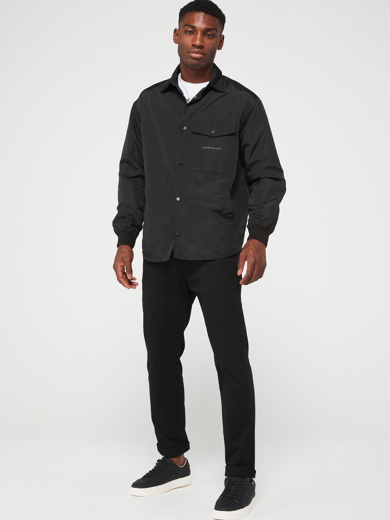 armani-exchange-armani-exchange-nylon-pocket-logo-overshirt-blackback