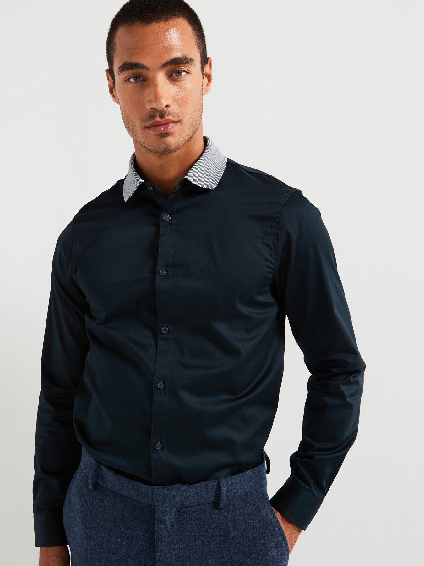 armani-exchange-armani-exchange-regular-fit-contrast-collar-left-chest-logo-shirt-navy