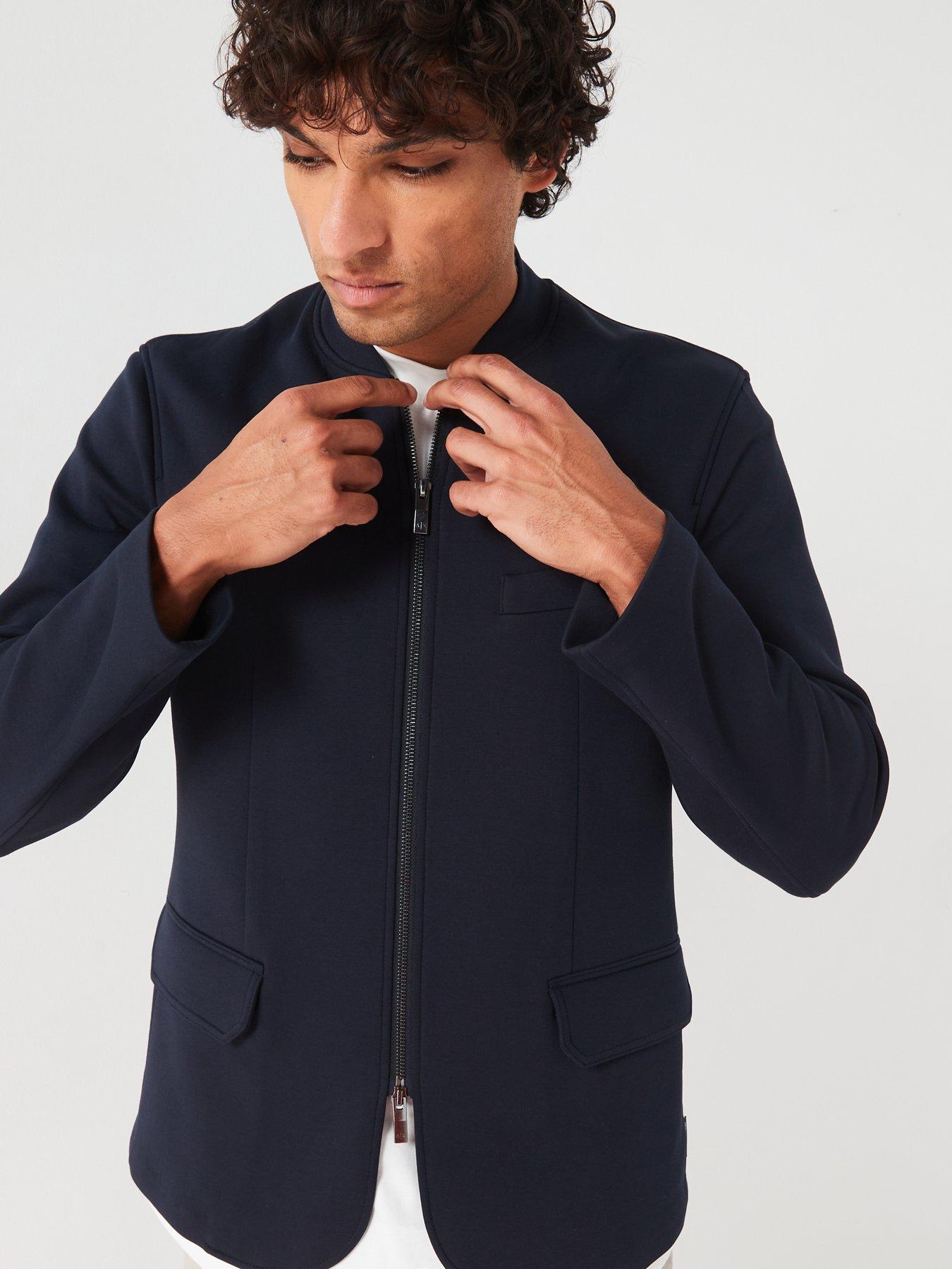 armani-exchange-double-zip-jersey-jacket-navyoutfit