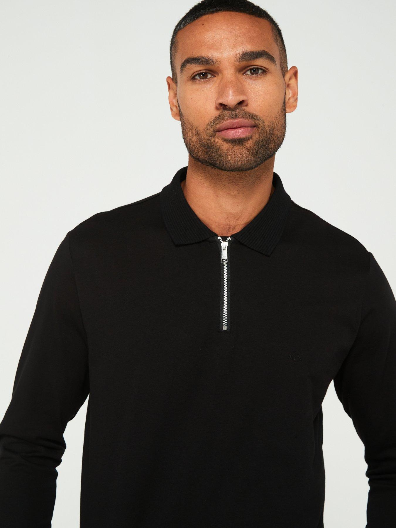 armani-exchange-armani-exchange-black-edition-14-knitted-polo-shirt-blackoutfit