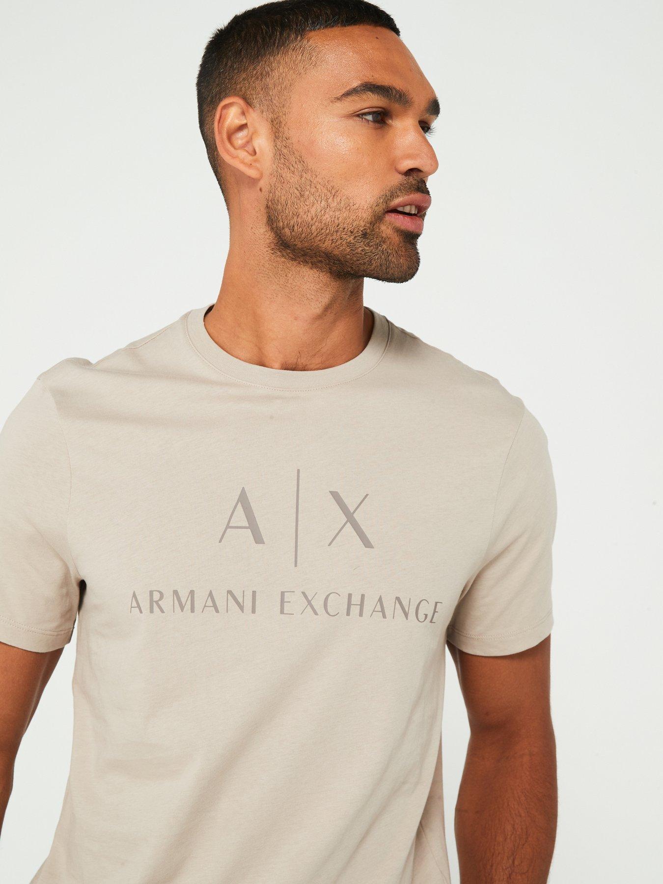 armani-exchange-armani-exchange-armani-exchange-logo-print-t-shirt-light-brownoutfit