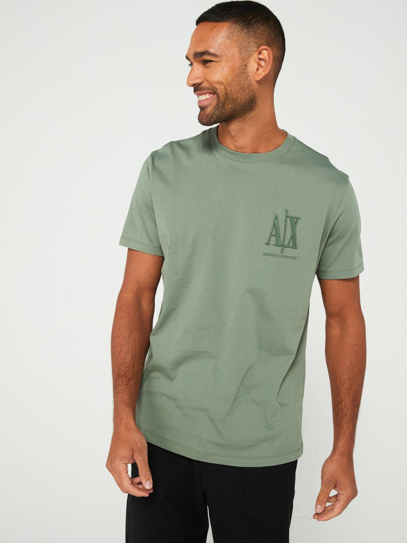 armani-exchange-armani-exchange-embroided-left-chest-logo-t-shirt-green