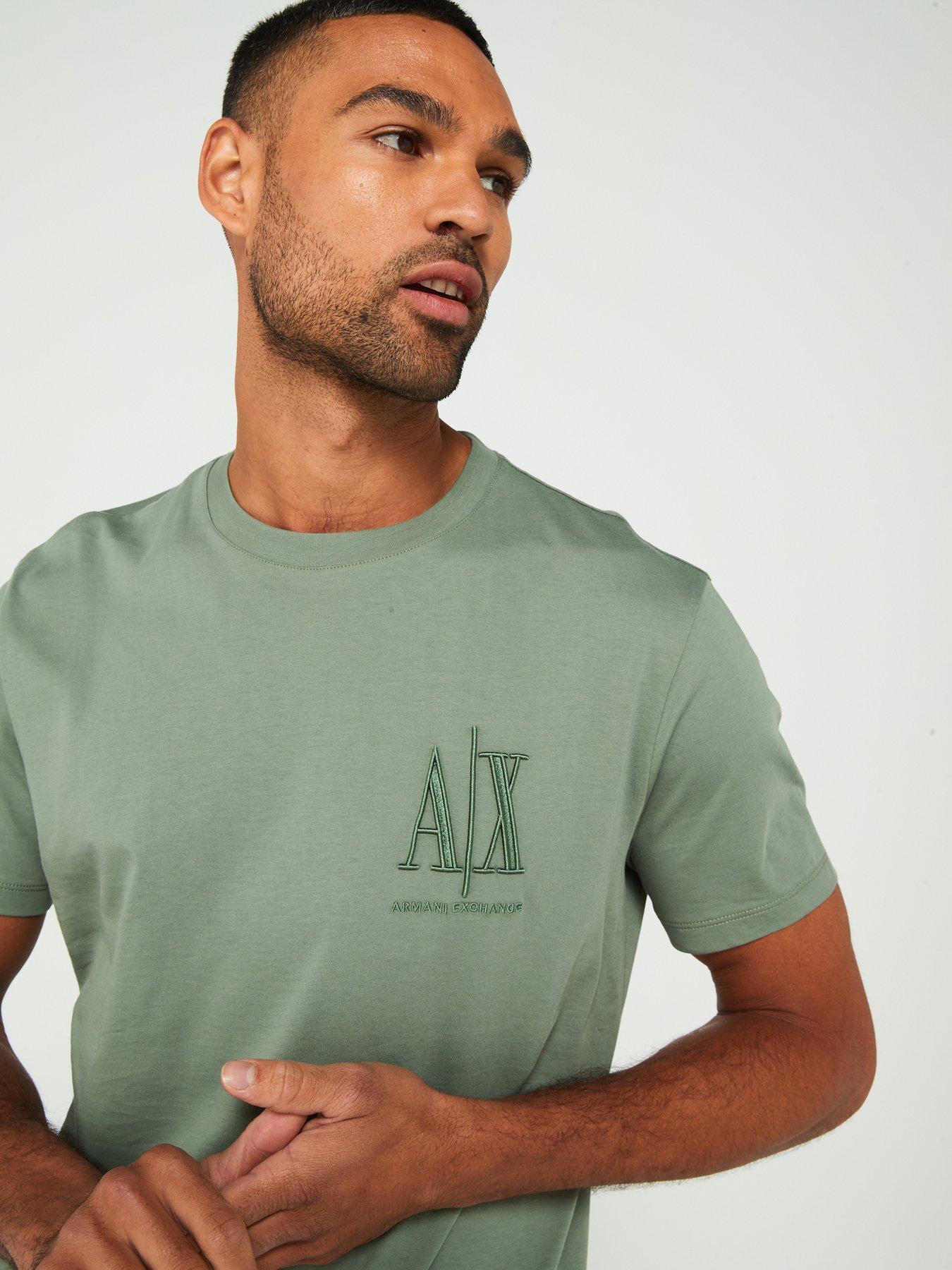 armani-exchange-armani-exchange-embroided-left-chest-logo-t-shirt-greenoutfit