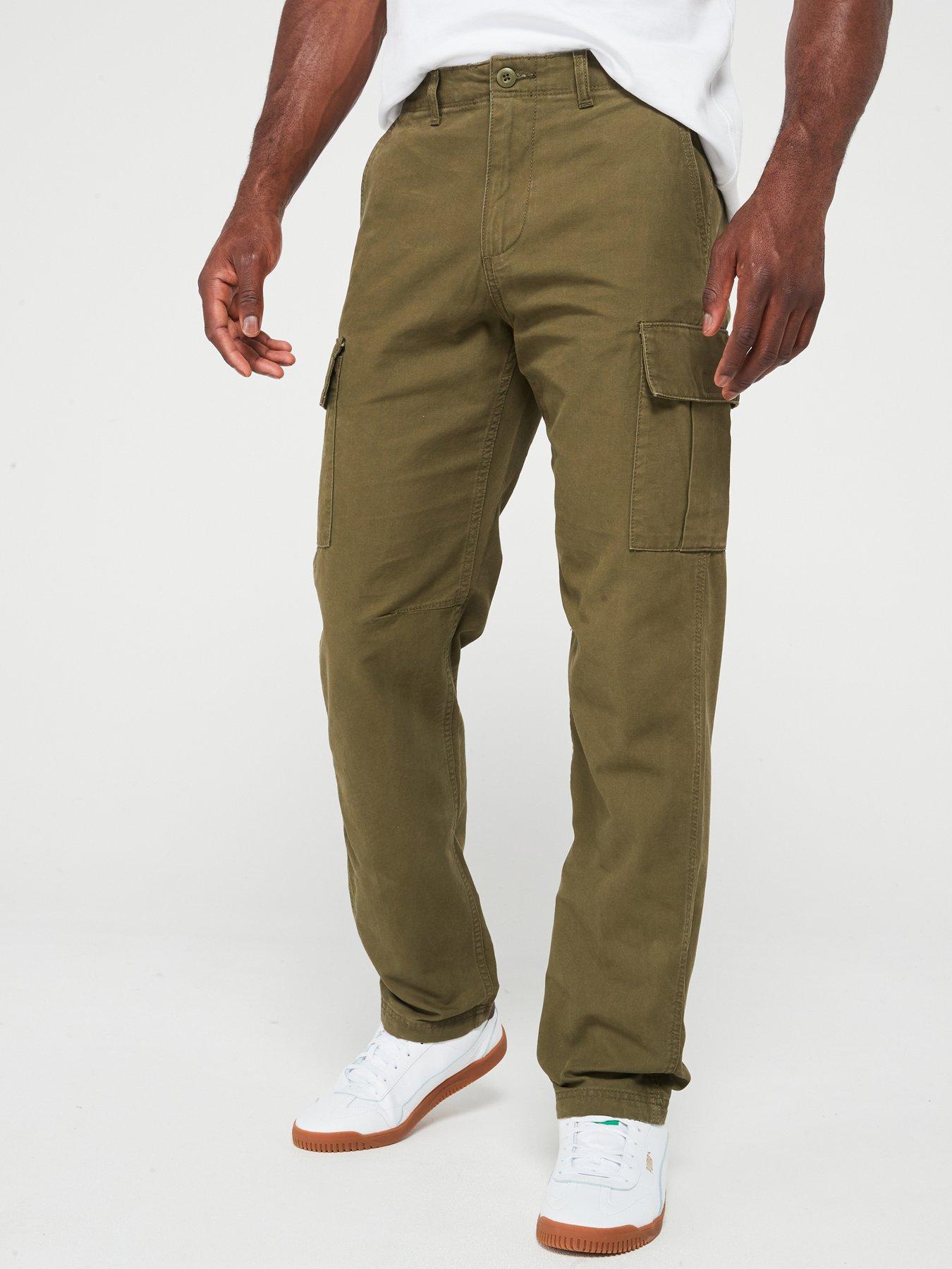 Jack & Jones Kane Barkley Relaxed Fit Cargo Trousers - Khaki