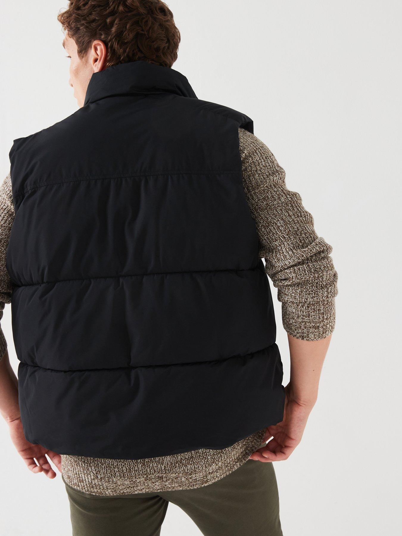 jack-jones-jack-amp-jones-padded-bodywarmer-gilet-blackstillFront