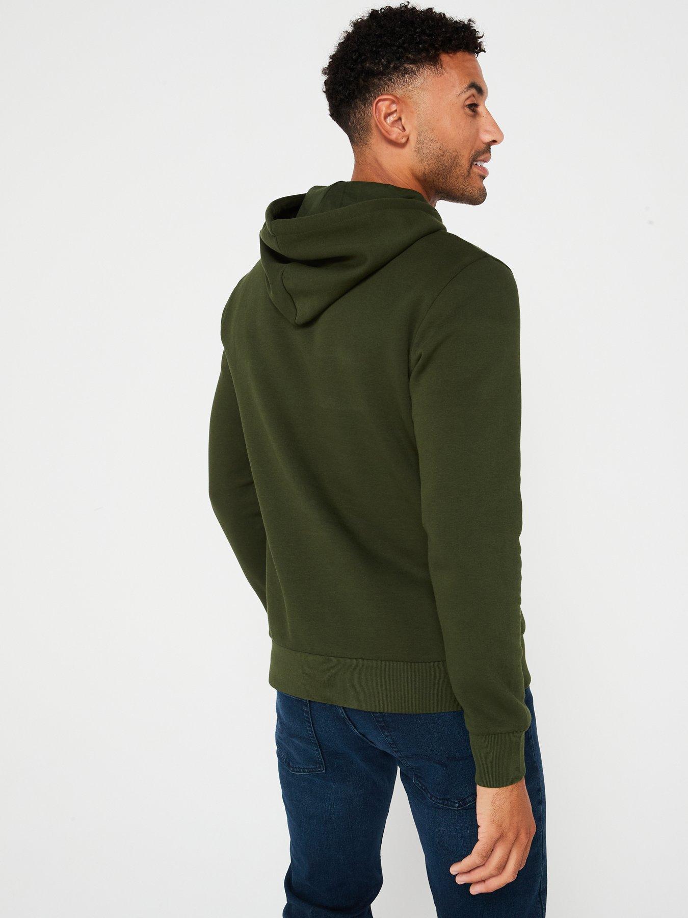 Image 2 of 4 of Jack & Jones Authentic Denim Goods Logo Hoodie - Green