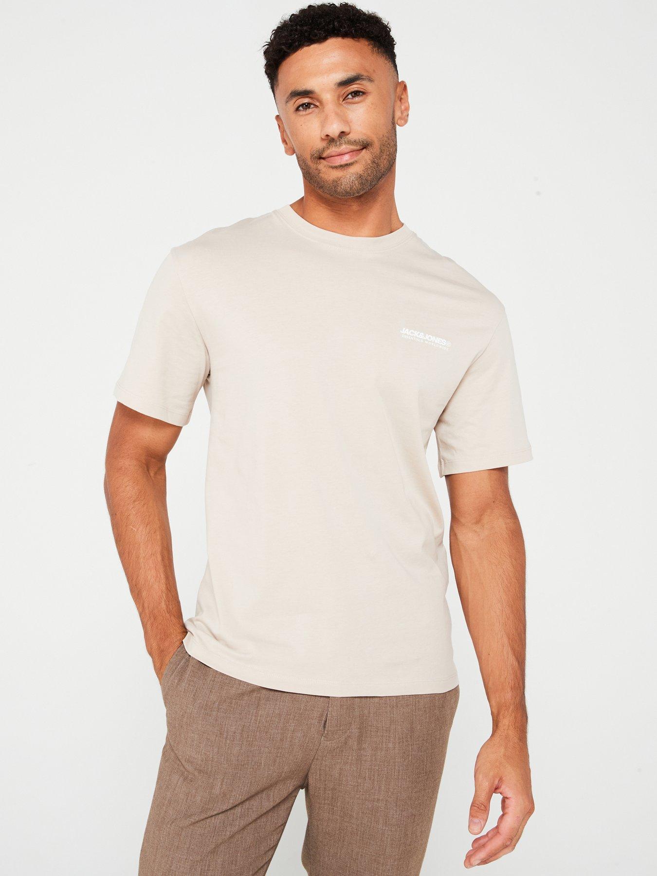 jack-jones-jack-amp-jones-small-logo-loose-fit-t-shirt-cream