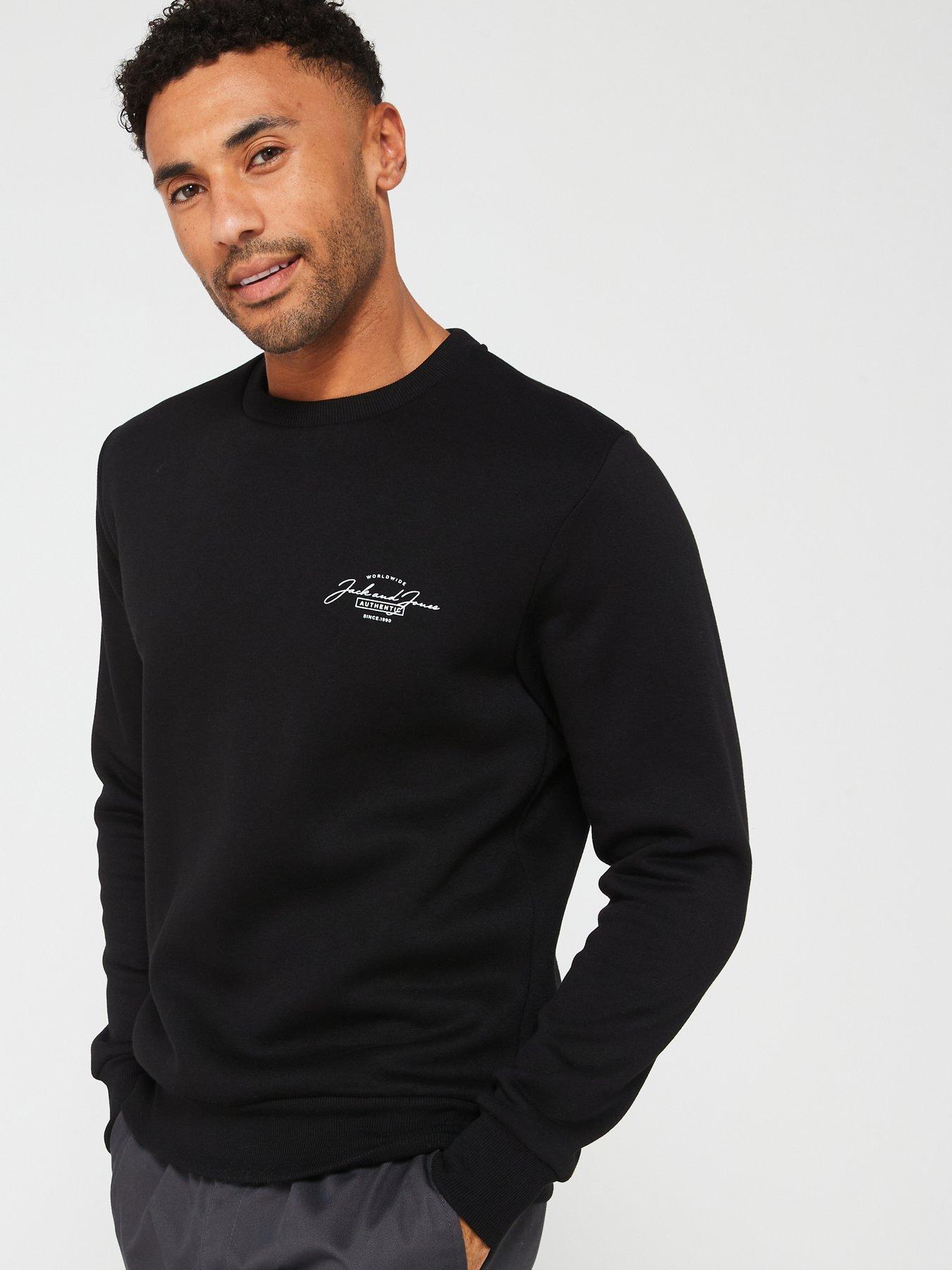 jack-jones-jack-amp-jones-ferris-small-script-logo-crew-sweat-top-black