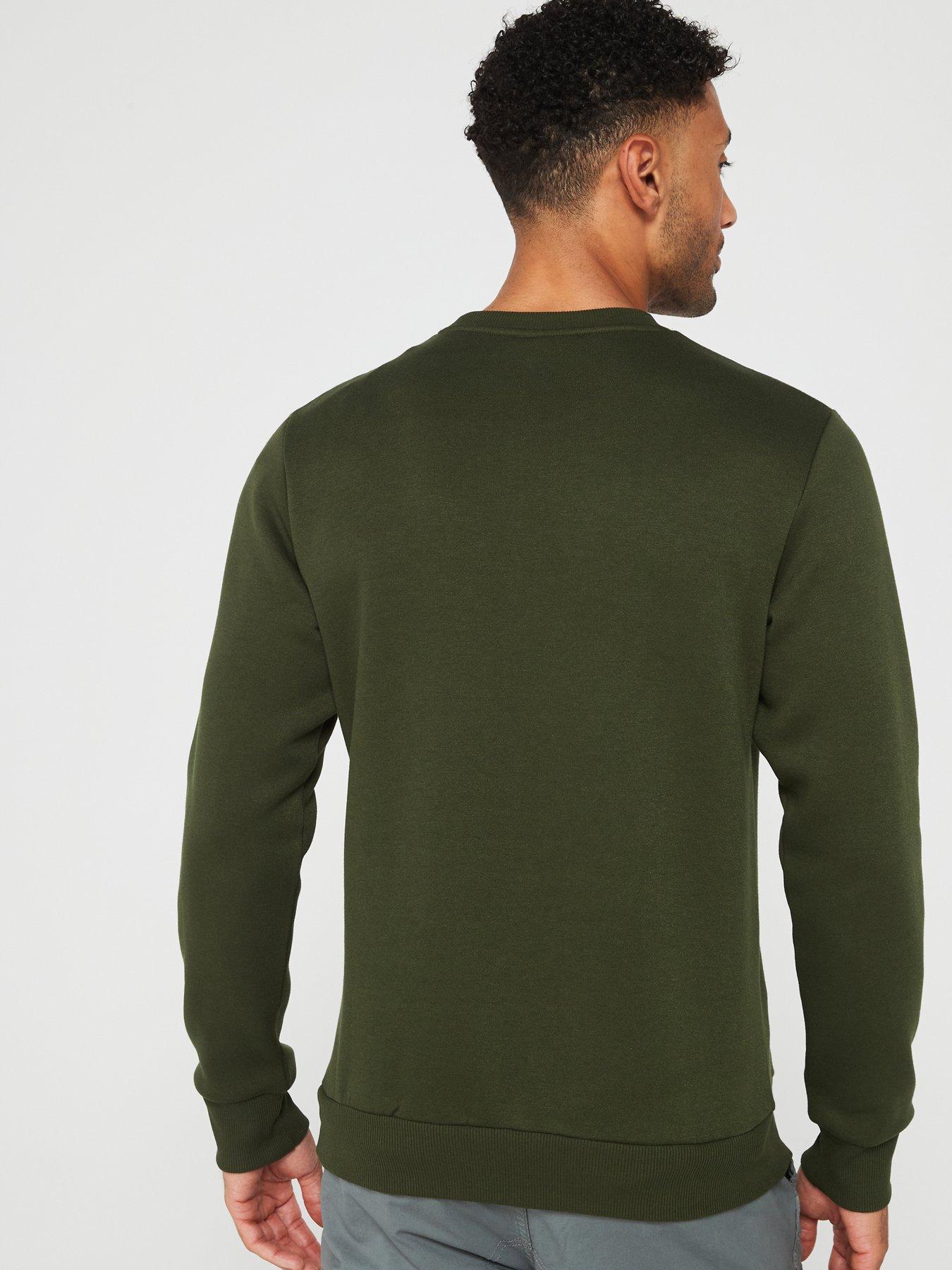 jack-jones-jack-amp-jones-ferris-small-script-logo-crew-sweat-top-greenstillFront