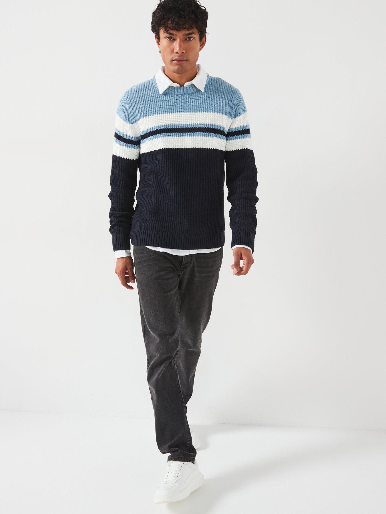 jack-jones-jack-amp-jones-stripe-colourblock-knitted-jumperback