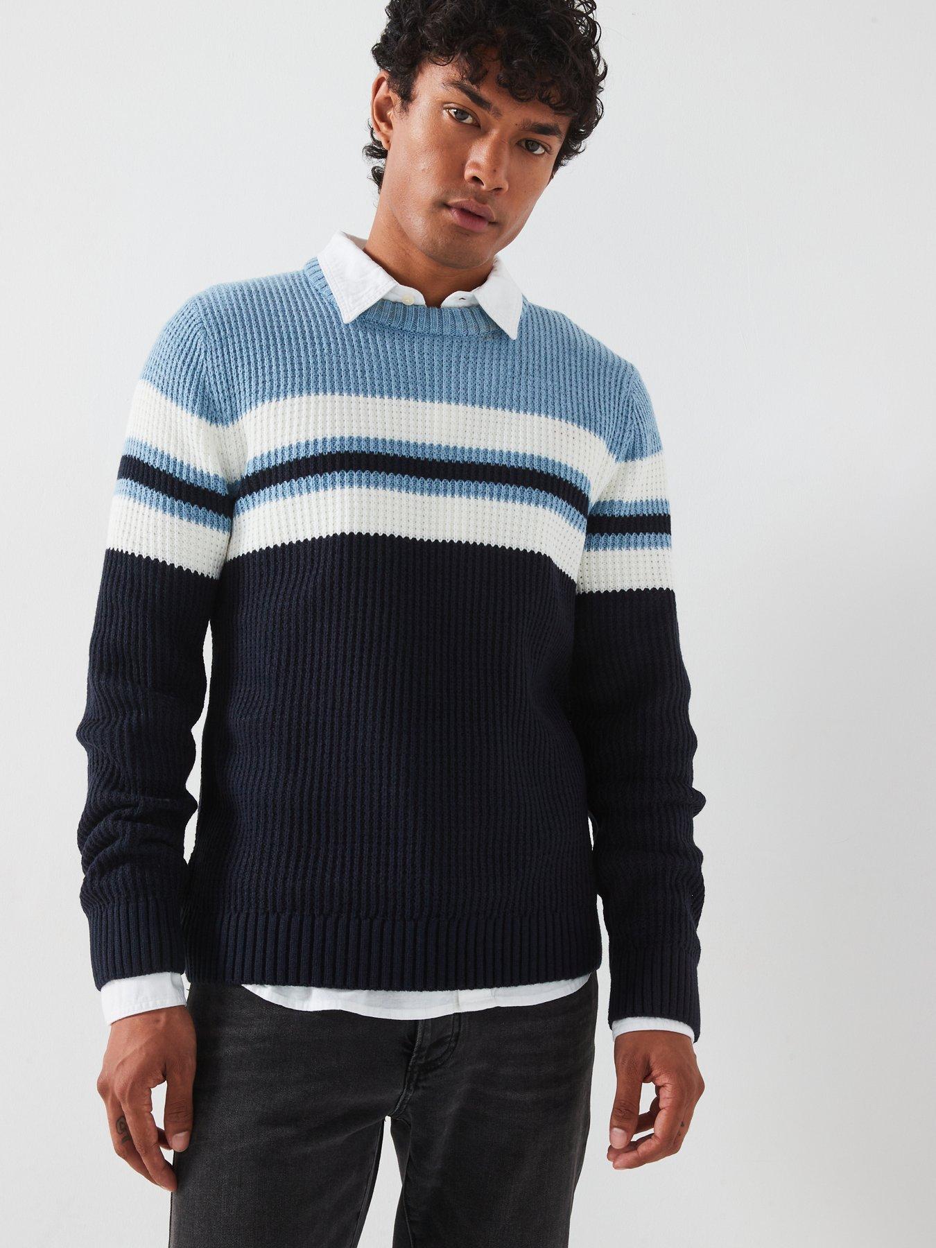 jack-jones-jack-amp-jones-stripe-colourblock-knitted-jumperoutfit