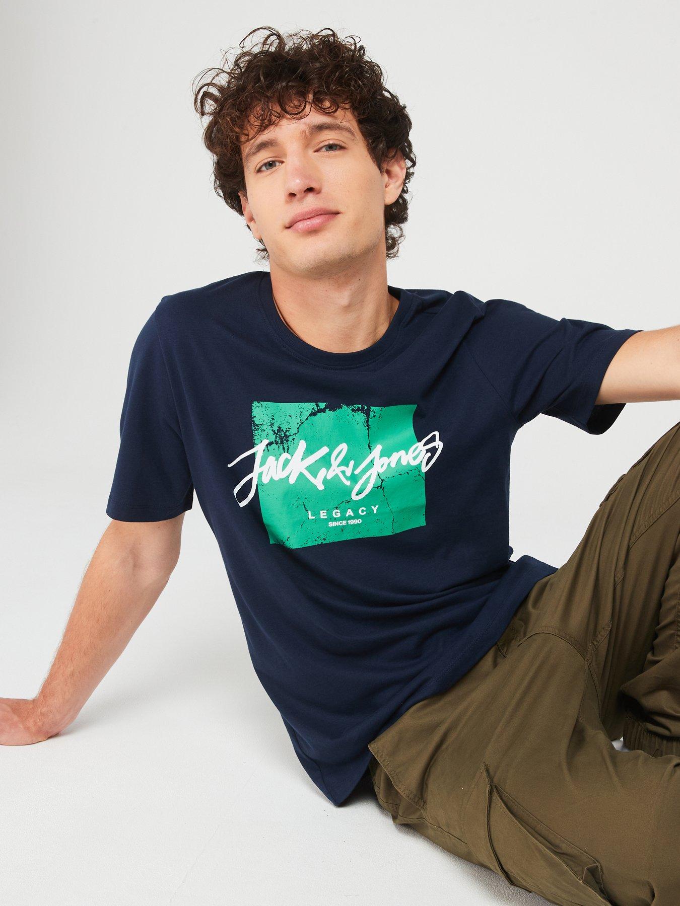 jack-jones-jack-amp-jones-short-sleeve-large-script-logo-regular-fit-t-shirt-navyoutfit