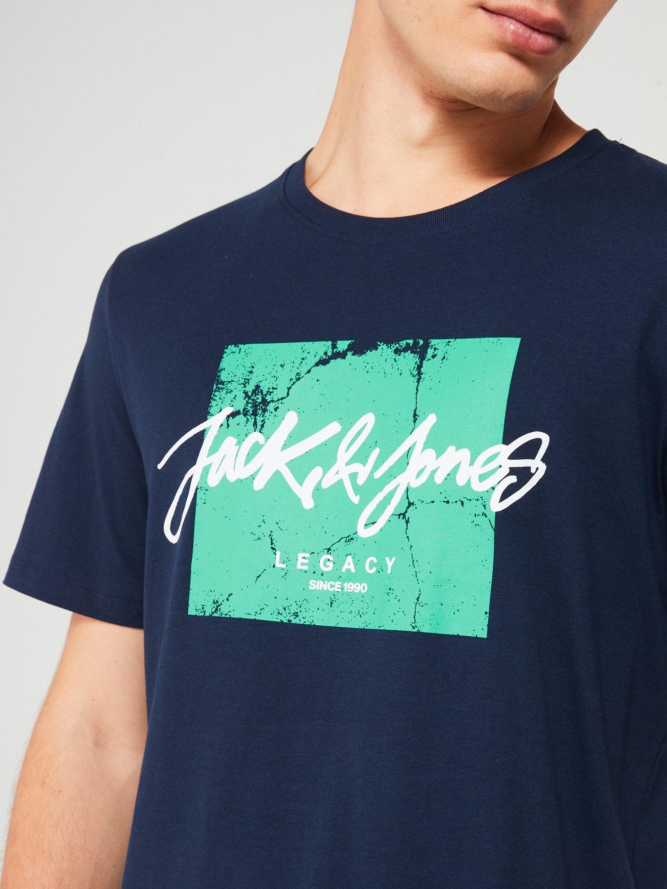 jack-jones-jack-amp-jones-short-sleeve-large-script-logo-regular-fit-t-shirt-navydetail