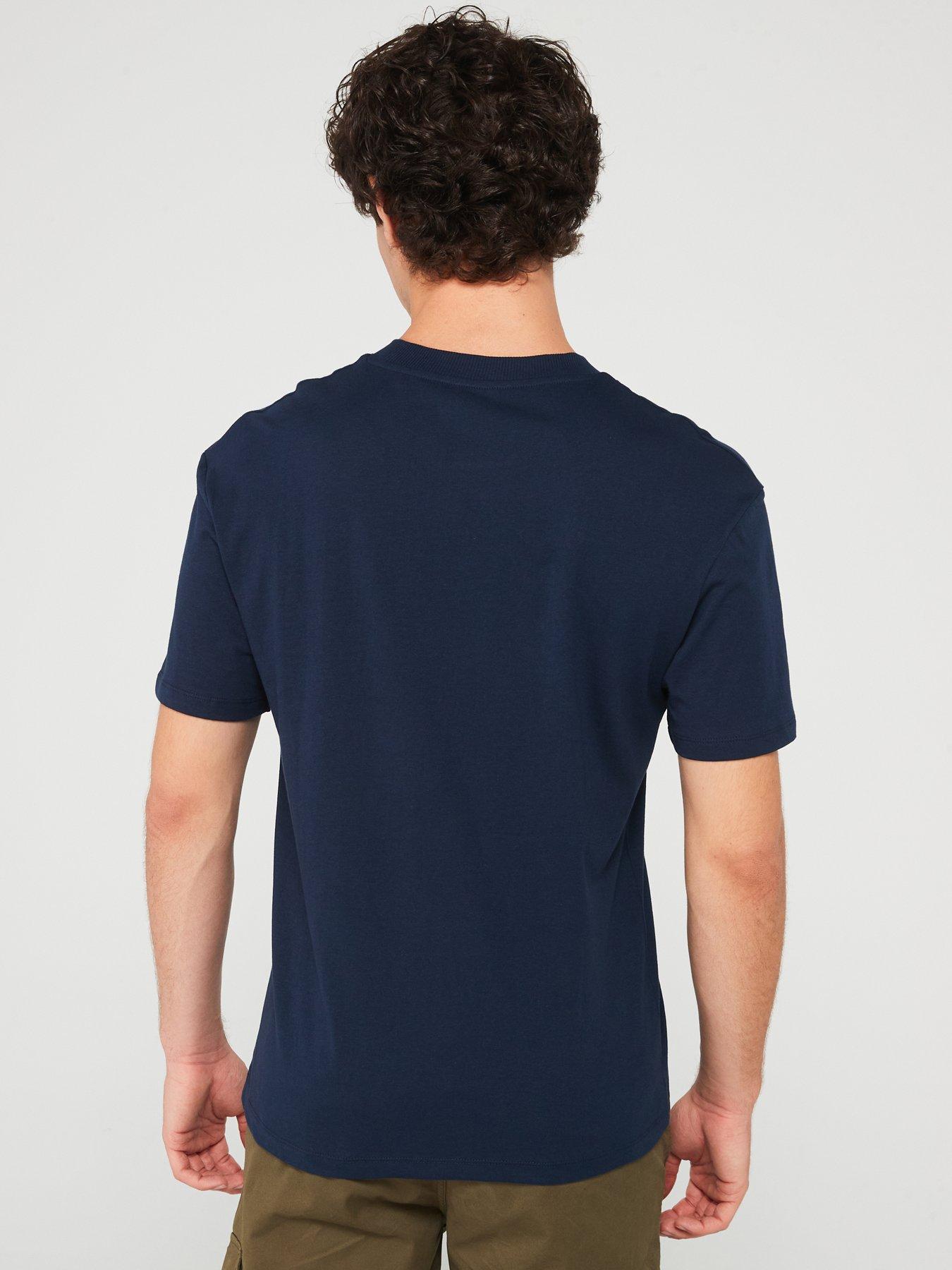 Image 2 of 4 of Jack & Jones Varsity Logo T-Shirt - Navy