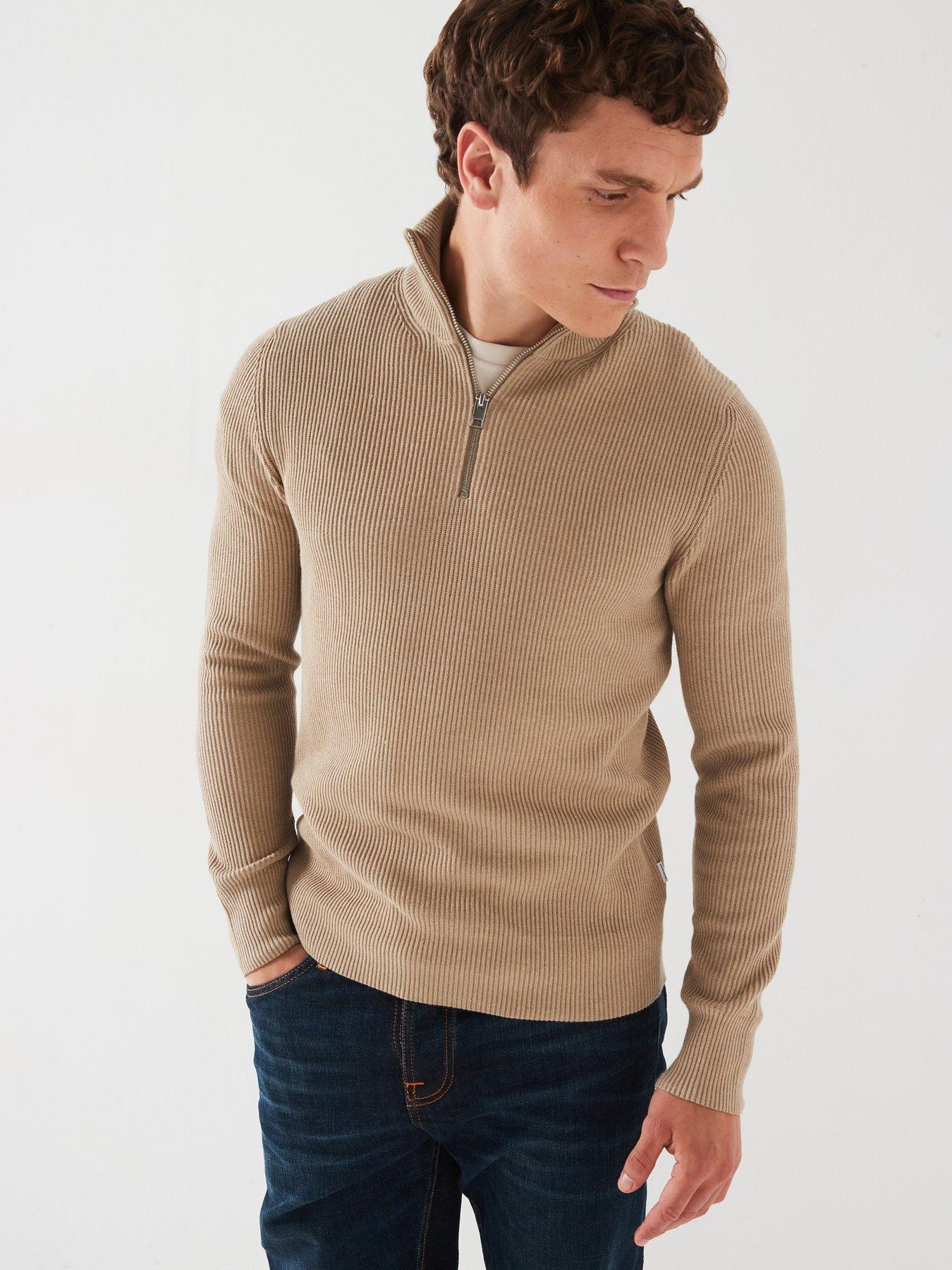 jack-jones-jack-amp-jones-ribbed-half-zip-knitted-jumperoutfit