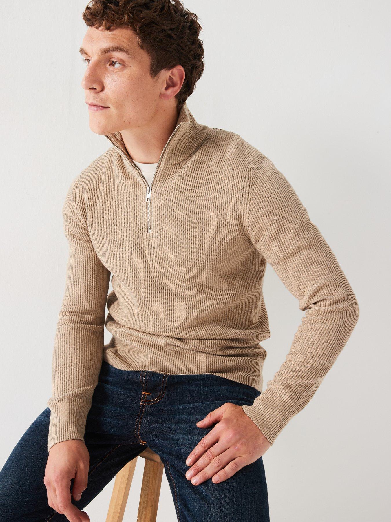 jack-jones-jack-amp-jones-ribbed-half-zip-knitted-jumperdetail