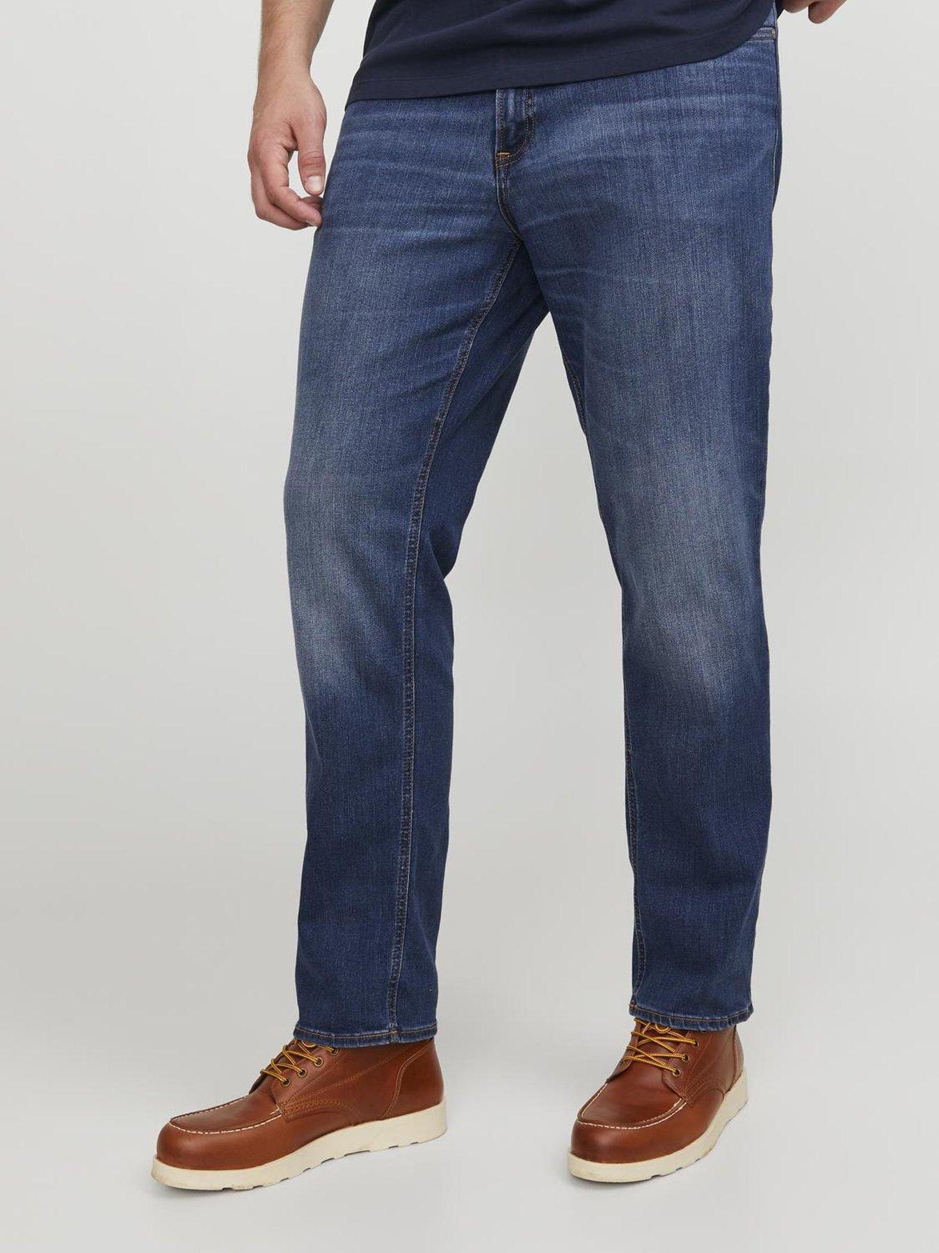 jack-jones-jack-amp-jones-plus-tim-straight-fit-jeans-dark-wash-blue