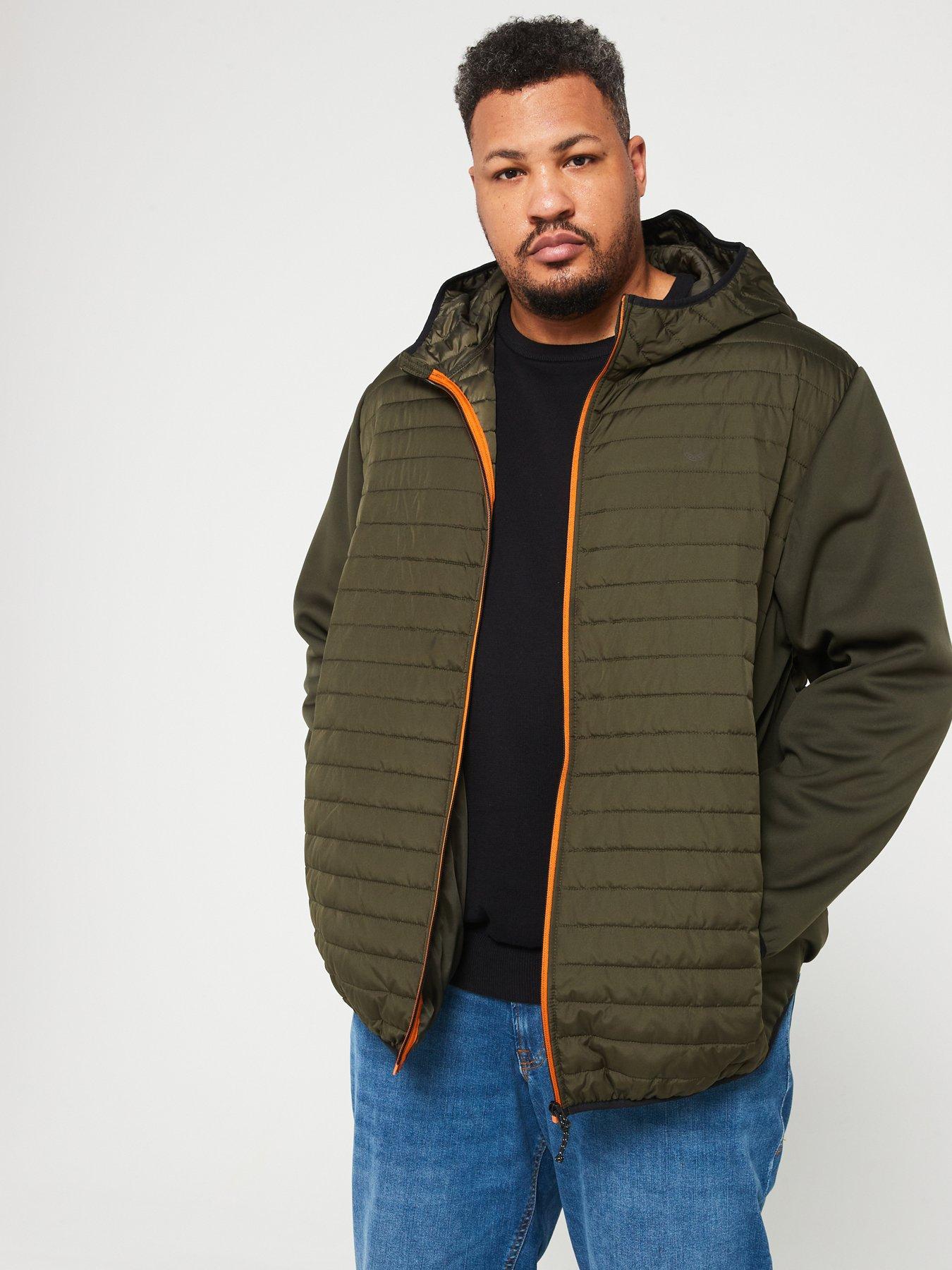 Hybrid quilted jacket sale