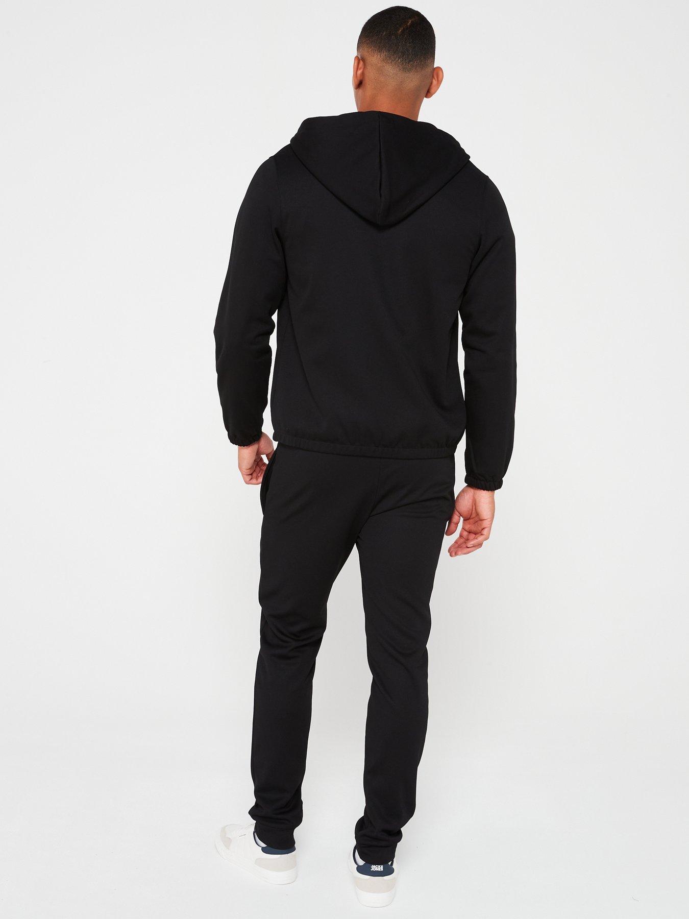 jack-jones-basic-zip-hoodie-tracksuit-blackstillFront