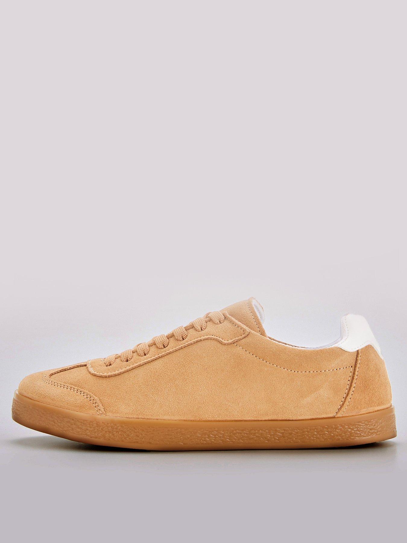 v-by-very-real-suede-lace-up-trainer-beige