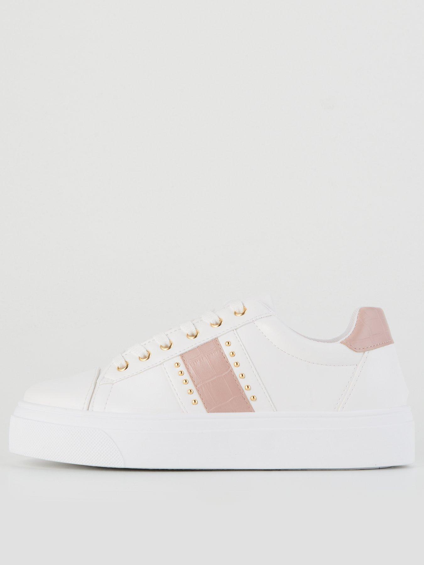 v-by-very-lace-up-trainer-with-side-stripe-and-studs-white