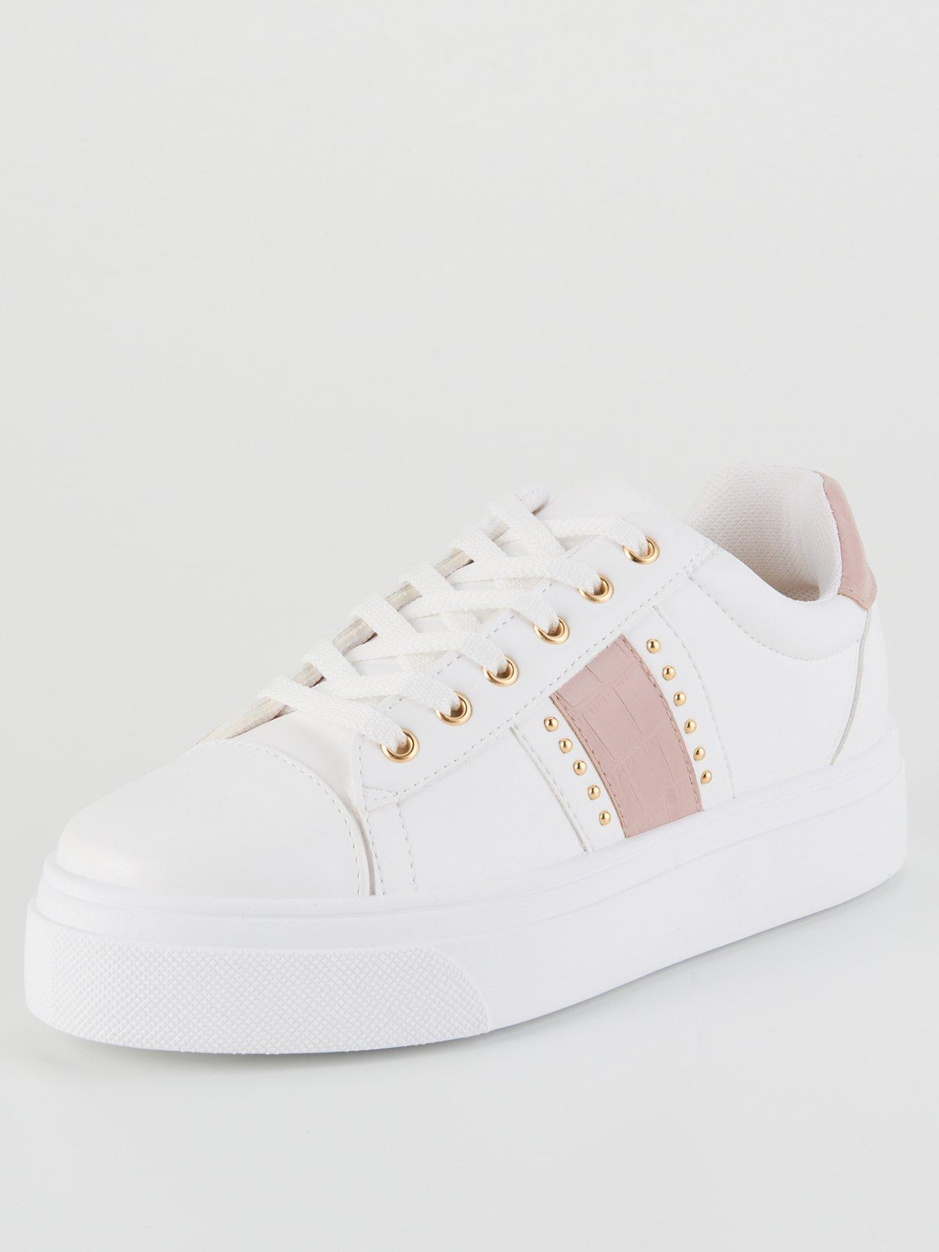 v-by-very-lace-up-trainer-with-side-stripe-and-studs-whitestillFront