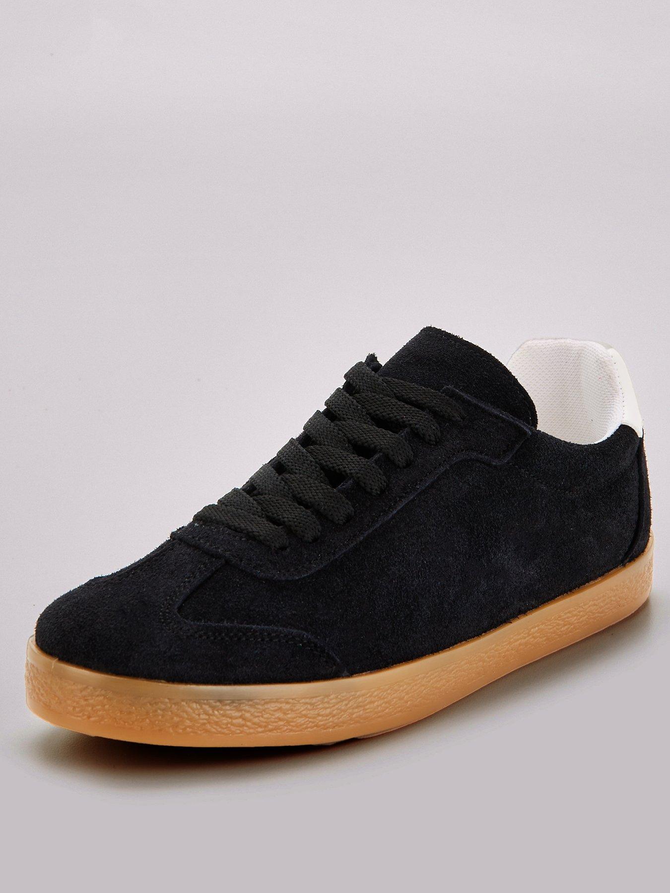 v-by-very-real-suede-lace-up-trainer-blackstillFront