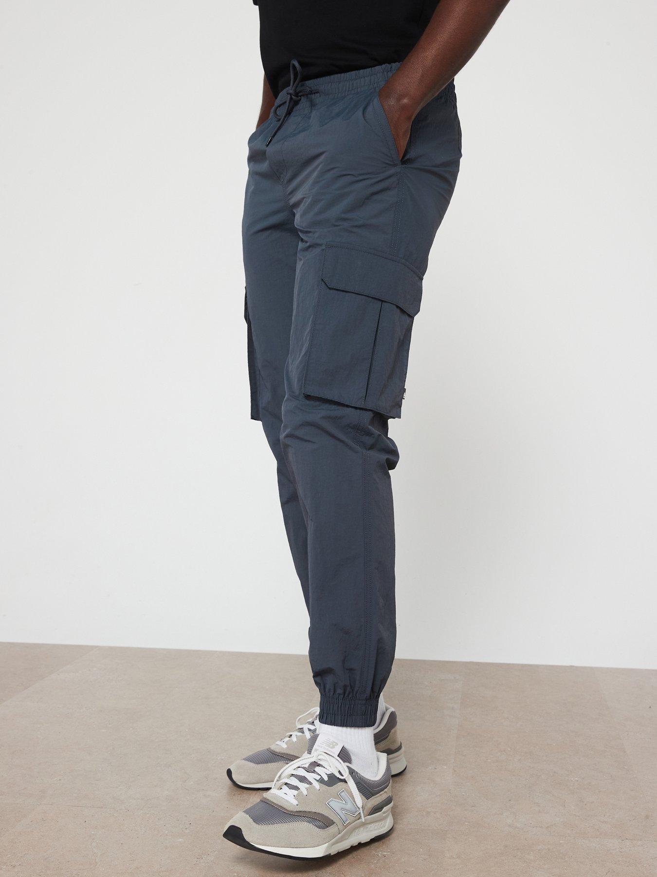 jack-jones-jack-amp-jones-kance-loose-fit-cuffed-tech-cargo-trousers-dark-blue