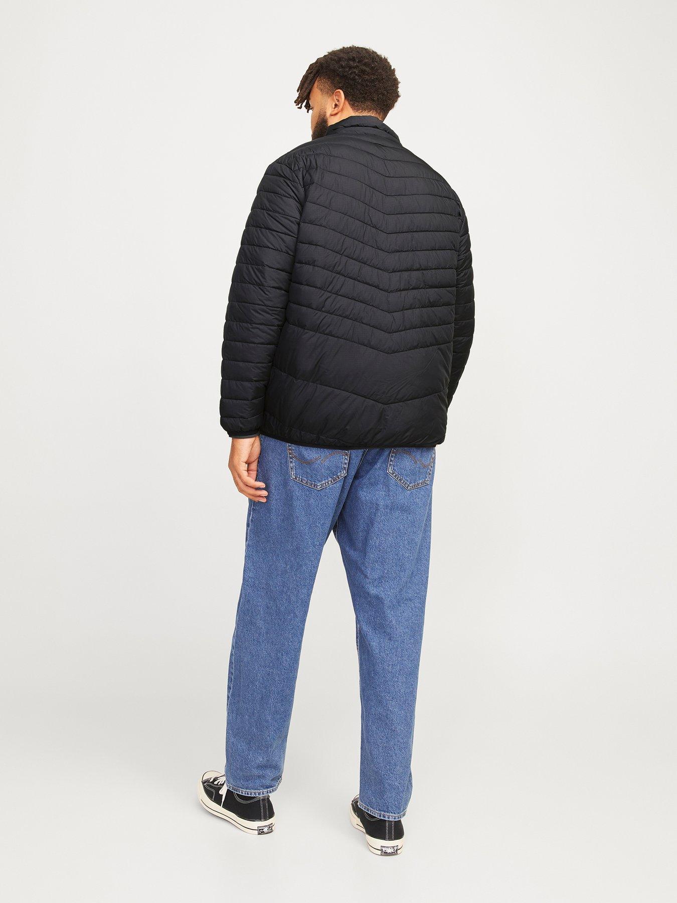 jack-jones-plus-state-packable-padded-coat-blackstillFront