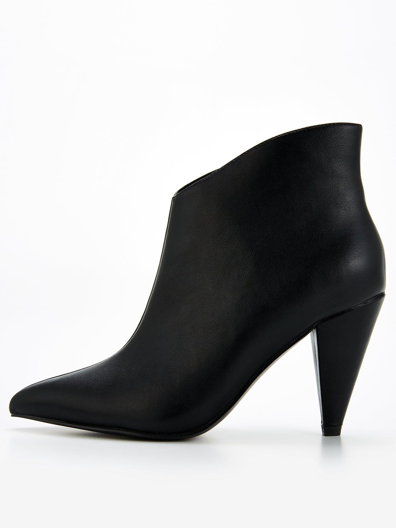 v-by-very-cone-heel-shoe-boot-black