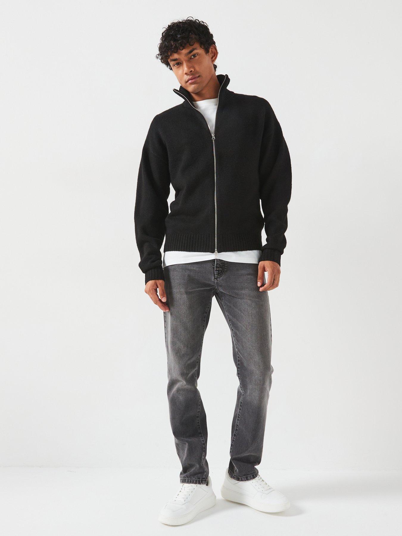 jack-jones-jack-amp-jones-zip-through-knitted-cardiganback