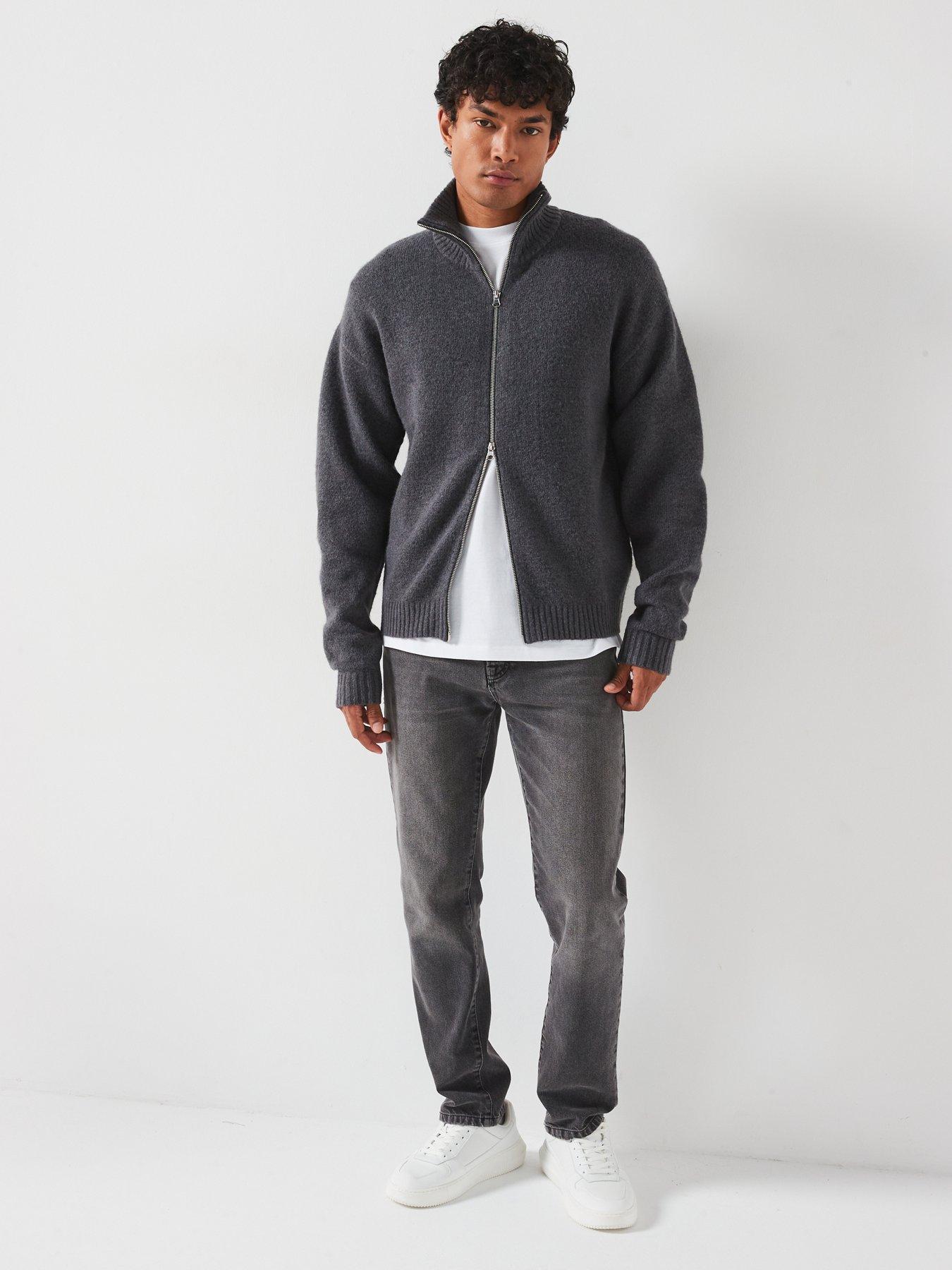 jack-jones-jack-amp-jones-zip-through-knitted-cardiganback