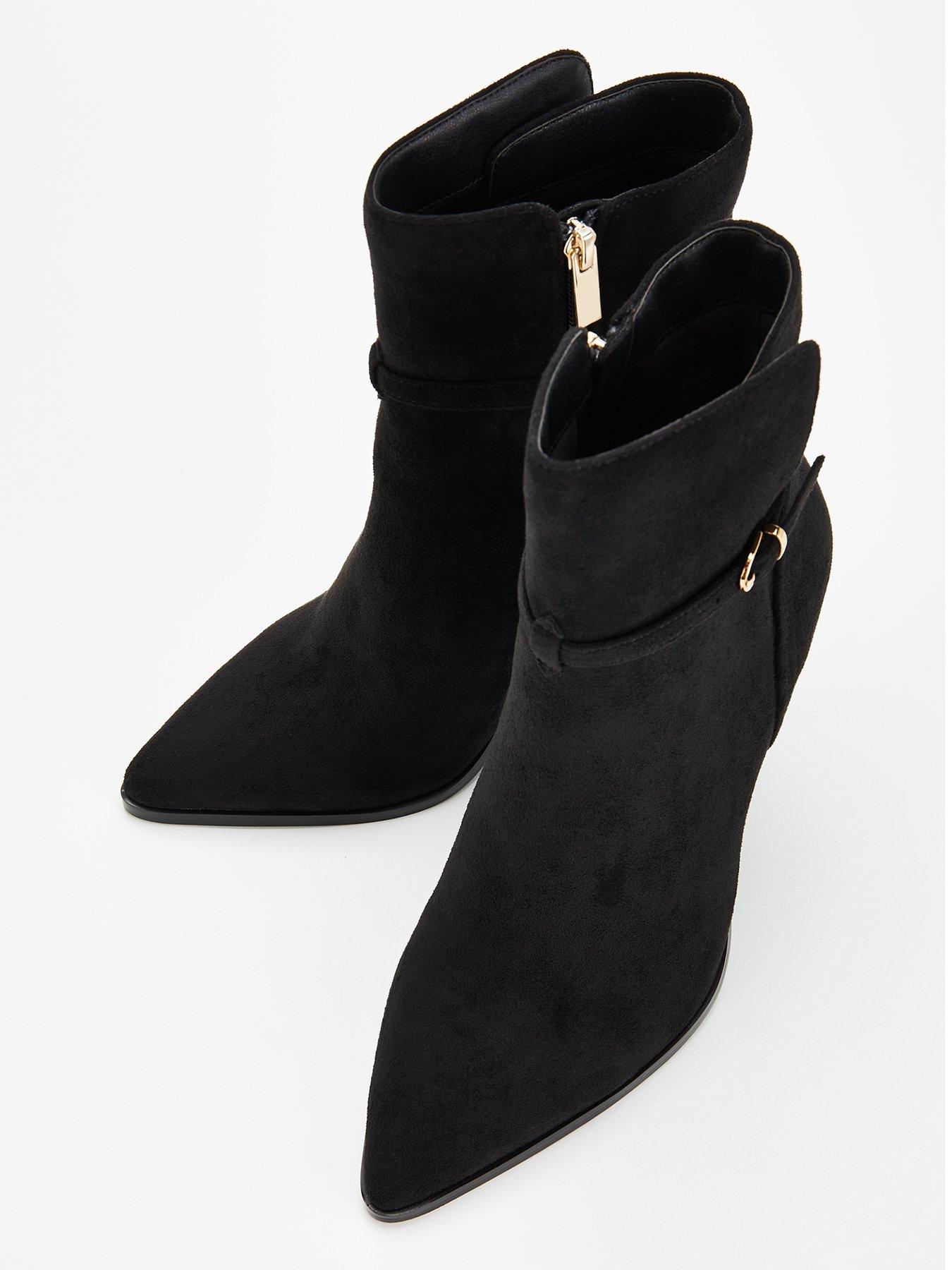 v-by-very-point-toe-heeled-ankle-boot-with-buckle-trim-blackoutfit