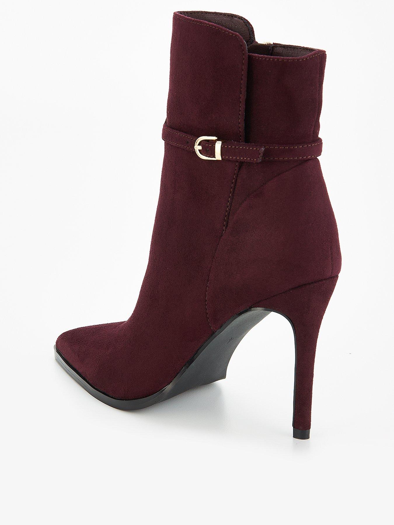 v-by-very-point-toe-heeled-ankle-boot-with-buckle-trim-burgundyback