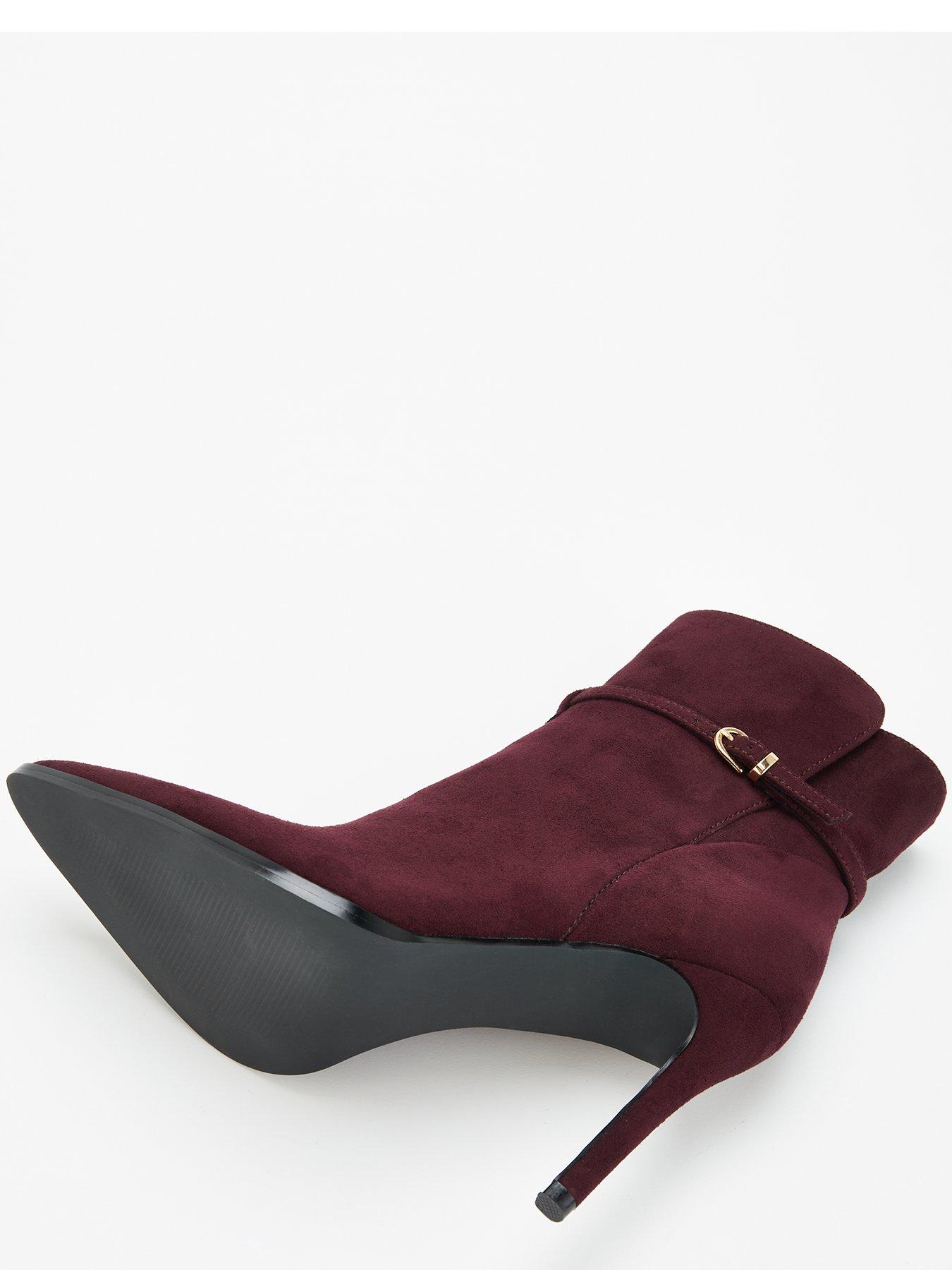 v-by-very-point-toe-heeled-ankle-boot-with-buckle-trim-burgundydetail